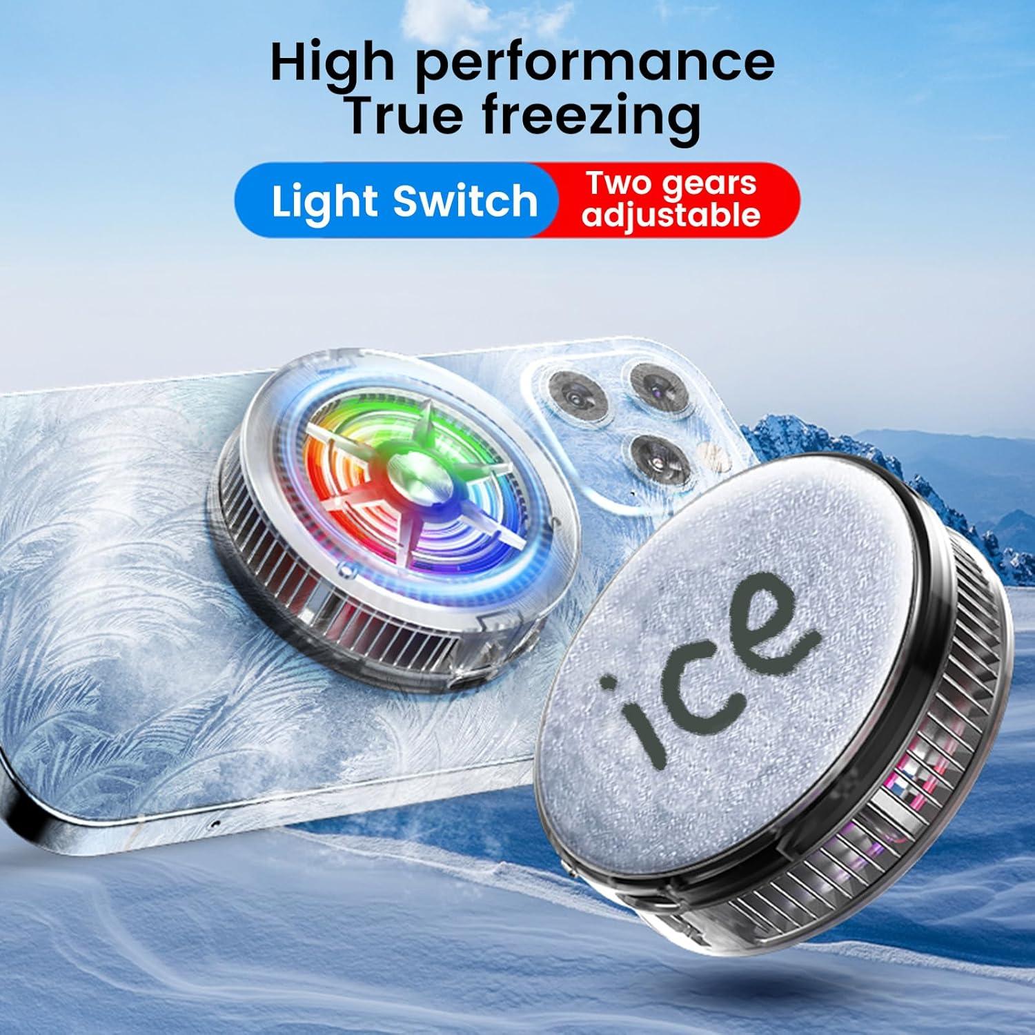 Enfriador de Teléfono LOCZAR S1 USB Semiconductores RGB 90g