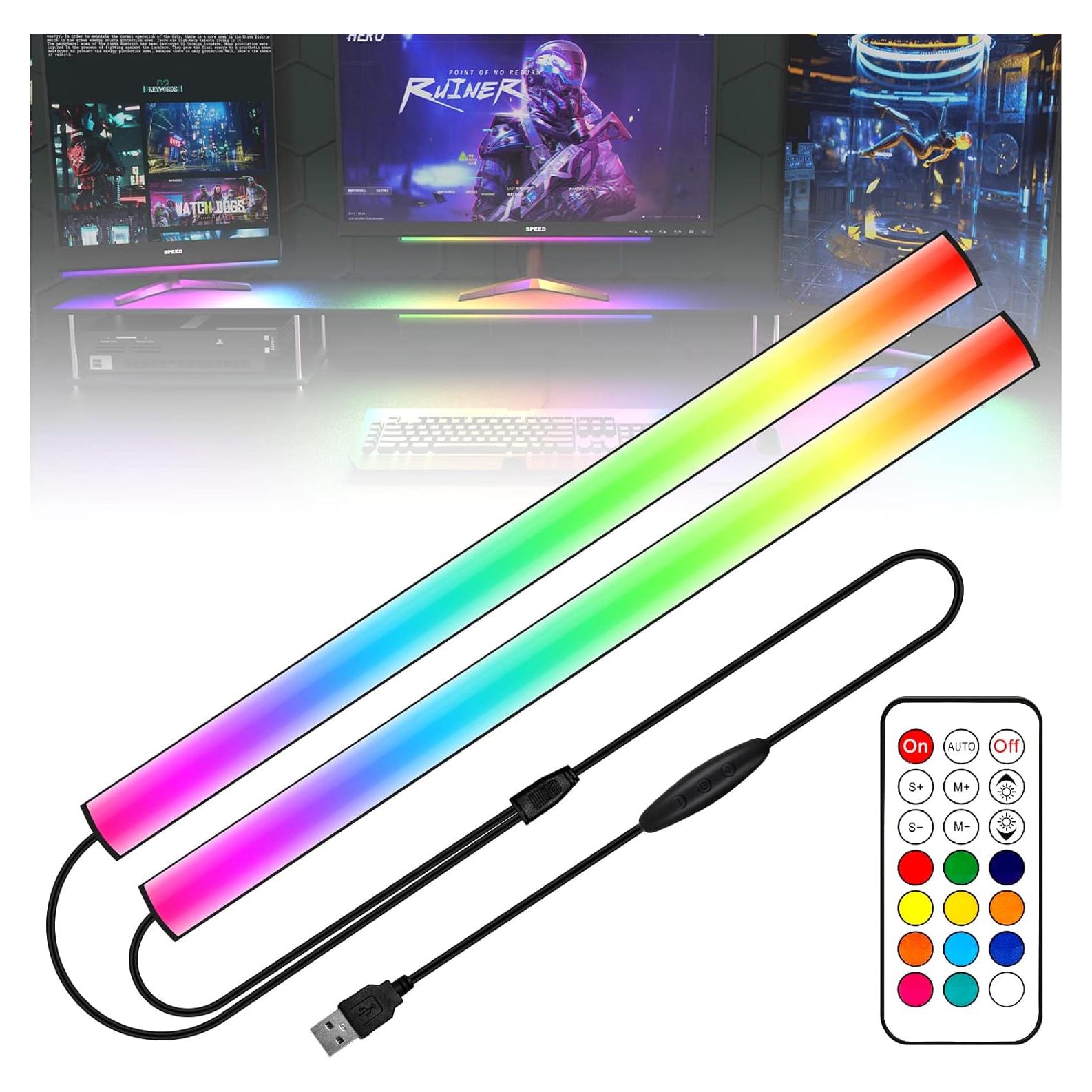 Barra de Luz RGB WILLED 2-en-1 para Monitor 31.75cm USB