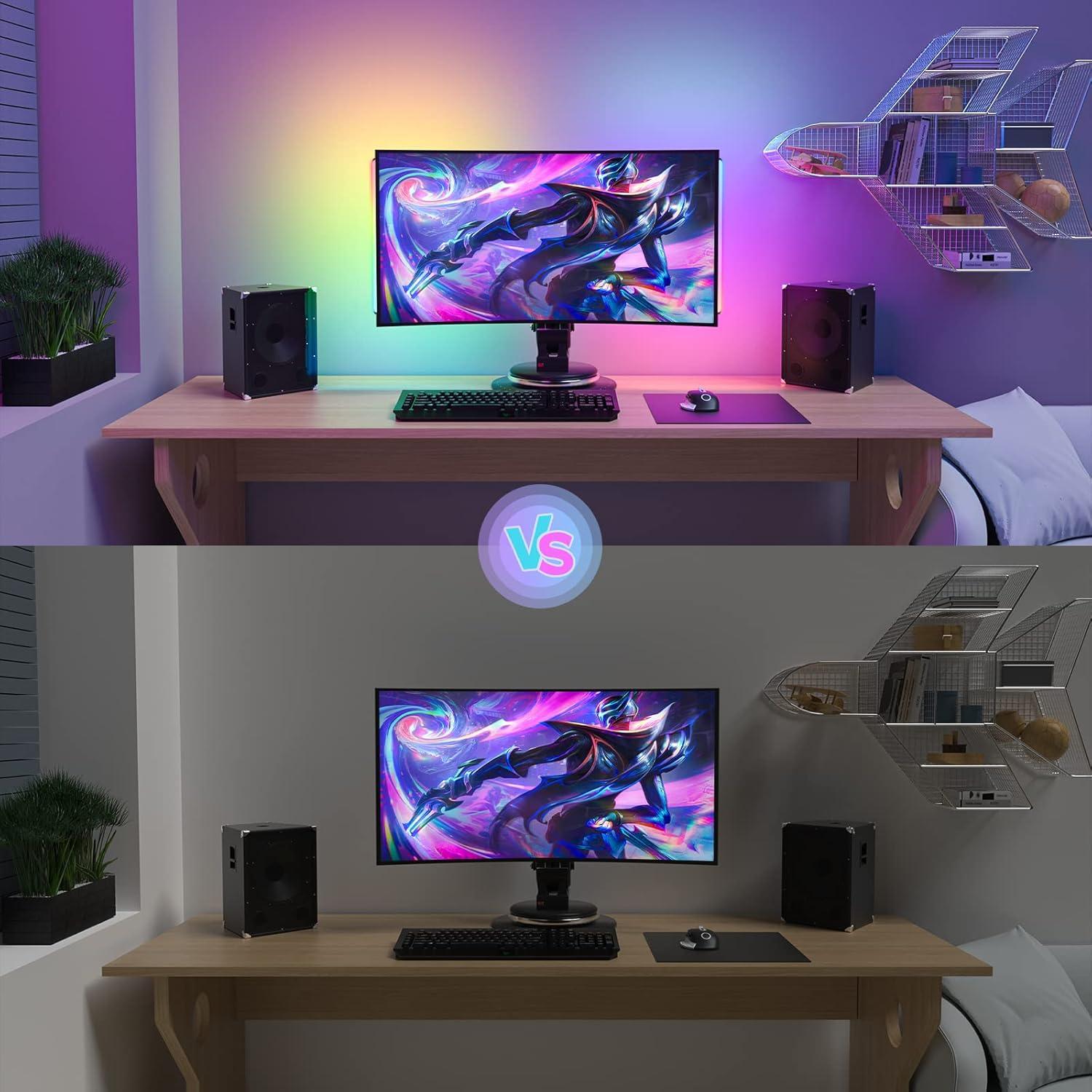 Barra de Luz RGB WILLED 2-en-1 para Monitor 31.75cm USB