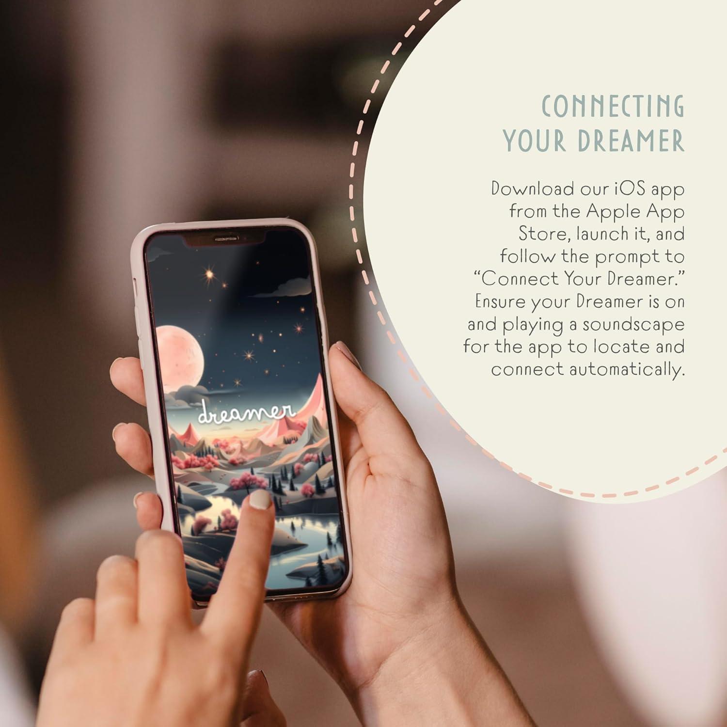 Máquina de Sonido Dreamer Kingsland Lab - Portátil con Luz LED