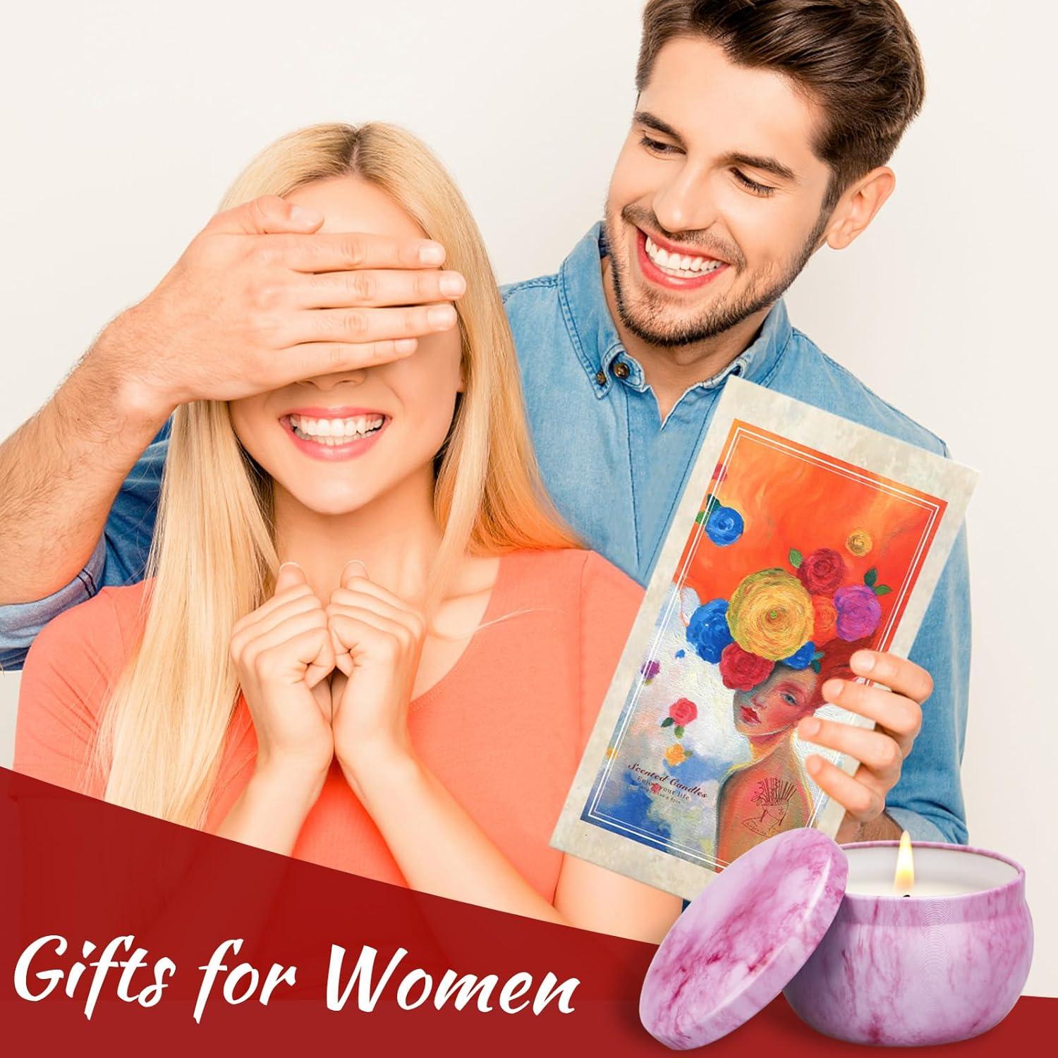 Set de 8 Velas Aromáticas NVGCX - Alivio del Estrés Floral