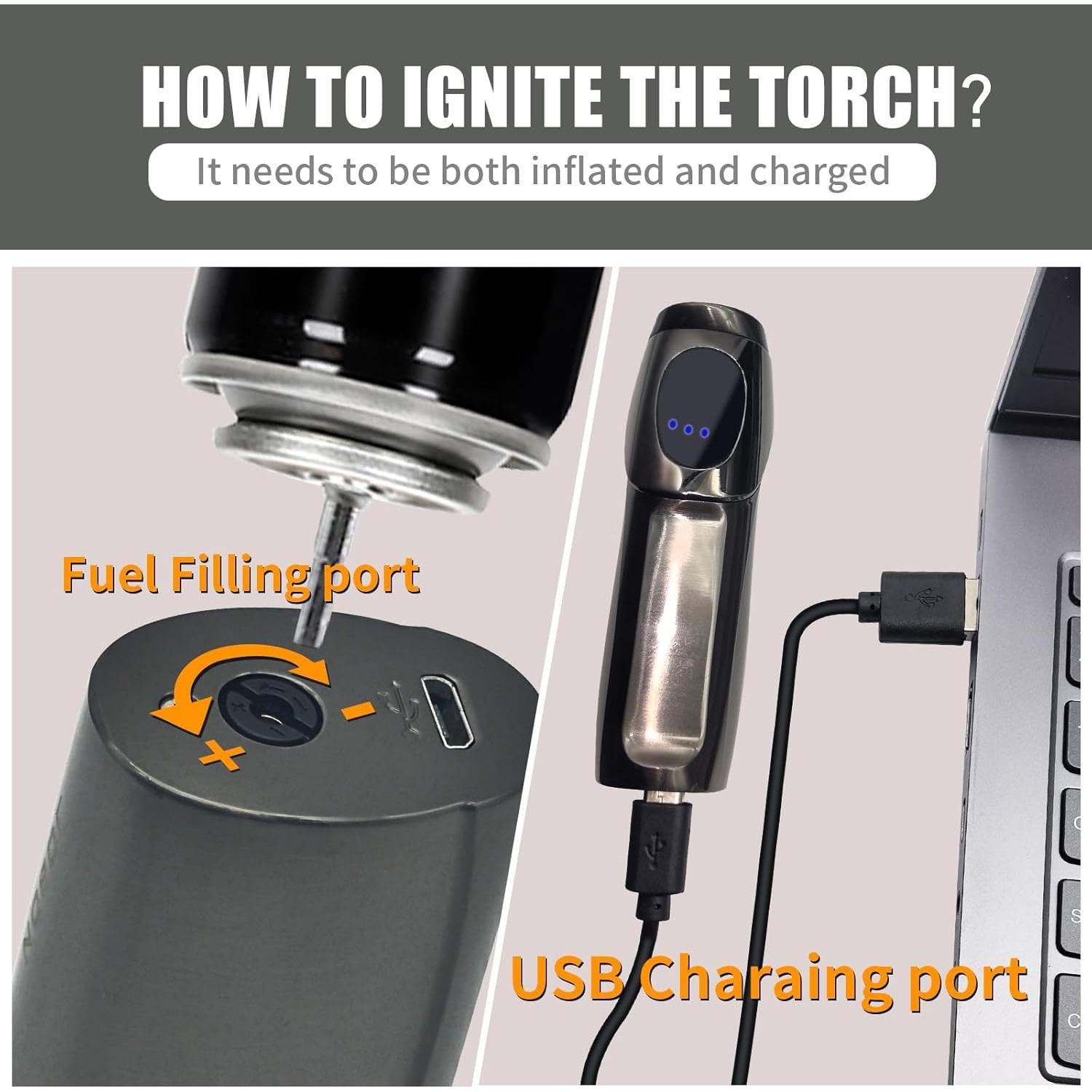 Encendedor Electrónico USB JOBON Minimalista Niquel Negro