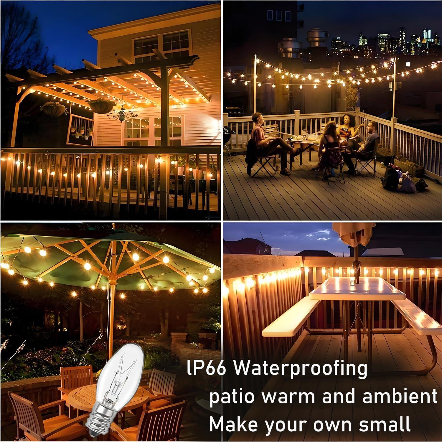 Bombilla de Luz Nocturna Eclolumi C7 7W Regulable 2700K 16 Pzas