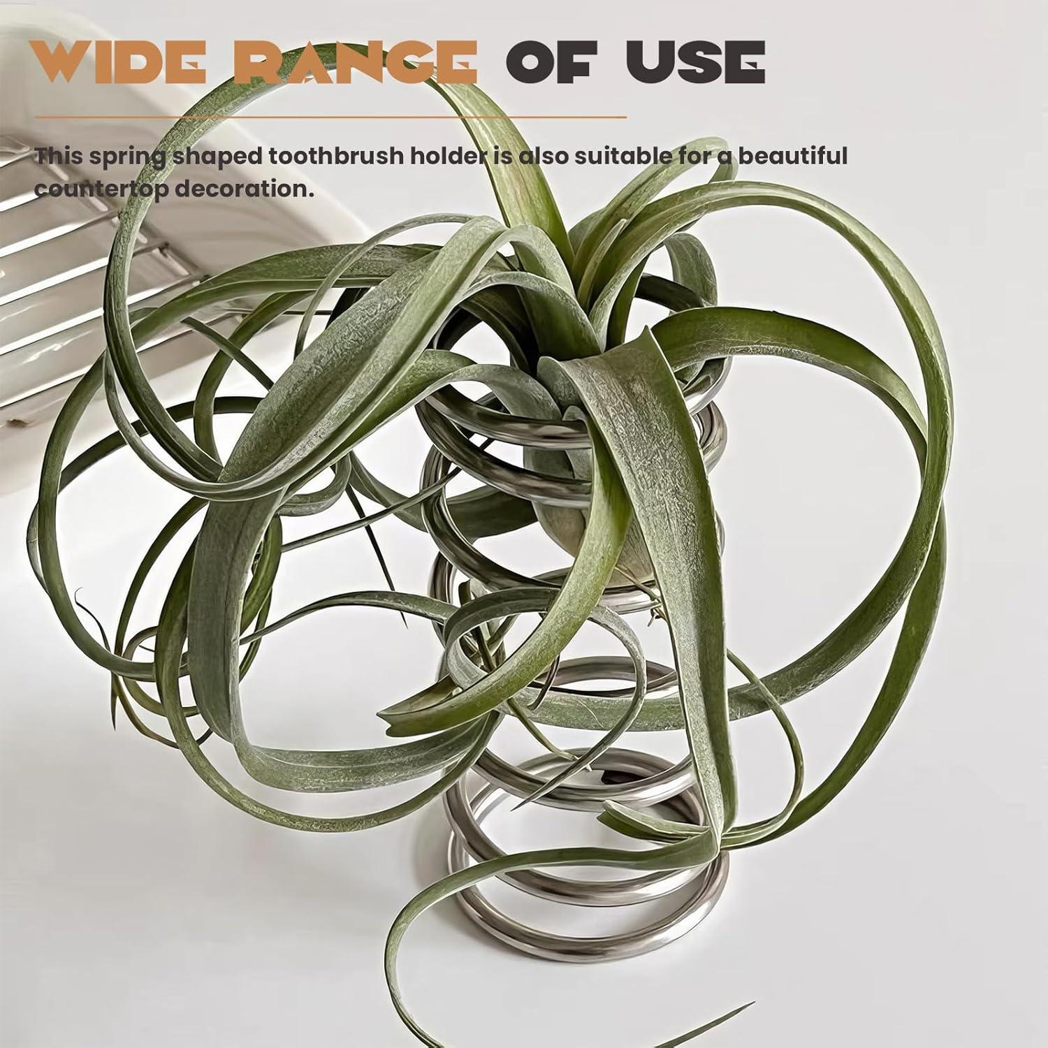 Soporte de Cepillo de Dientes WREWING Acero Inoxidable Plateado