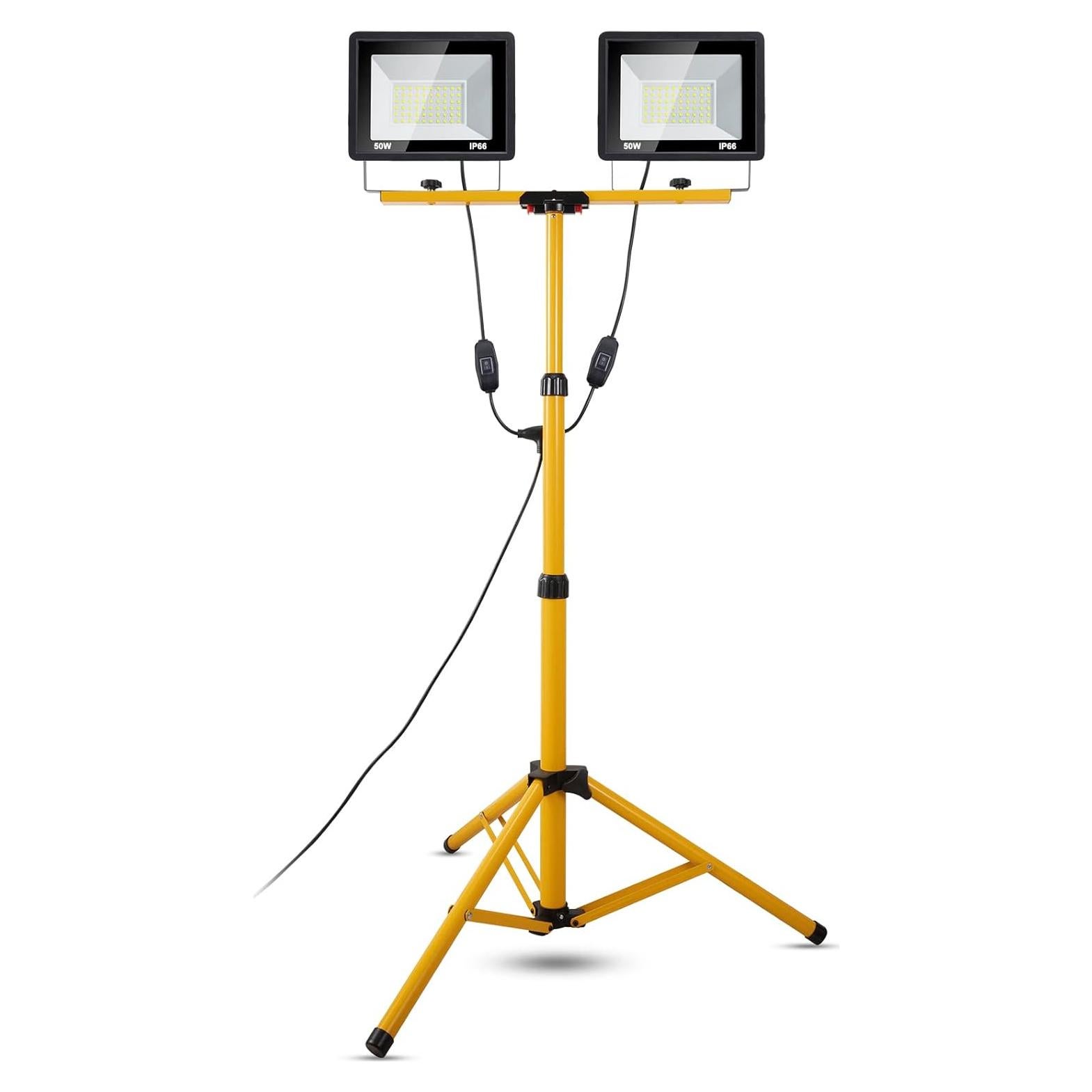 Luz de Trabajo LED 100W ORHOMELIFE 10000 Lumen IP66 Ajustable