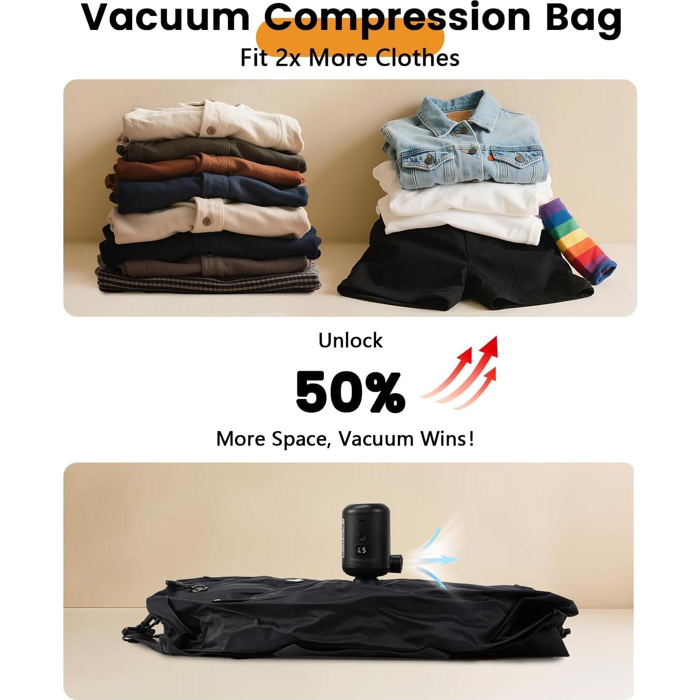 Bolsas de Sellado al Vacío SOTIONAS 1PK Impermeables 30x16x47cm