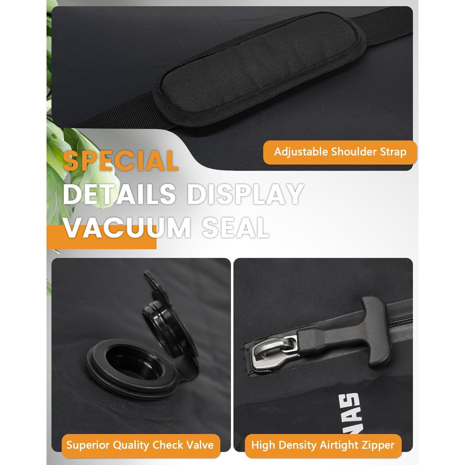 Bolsas de Sellado al Vacío SOTIONAS 1PK Impermeables 30x16x47cm