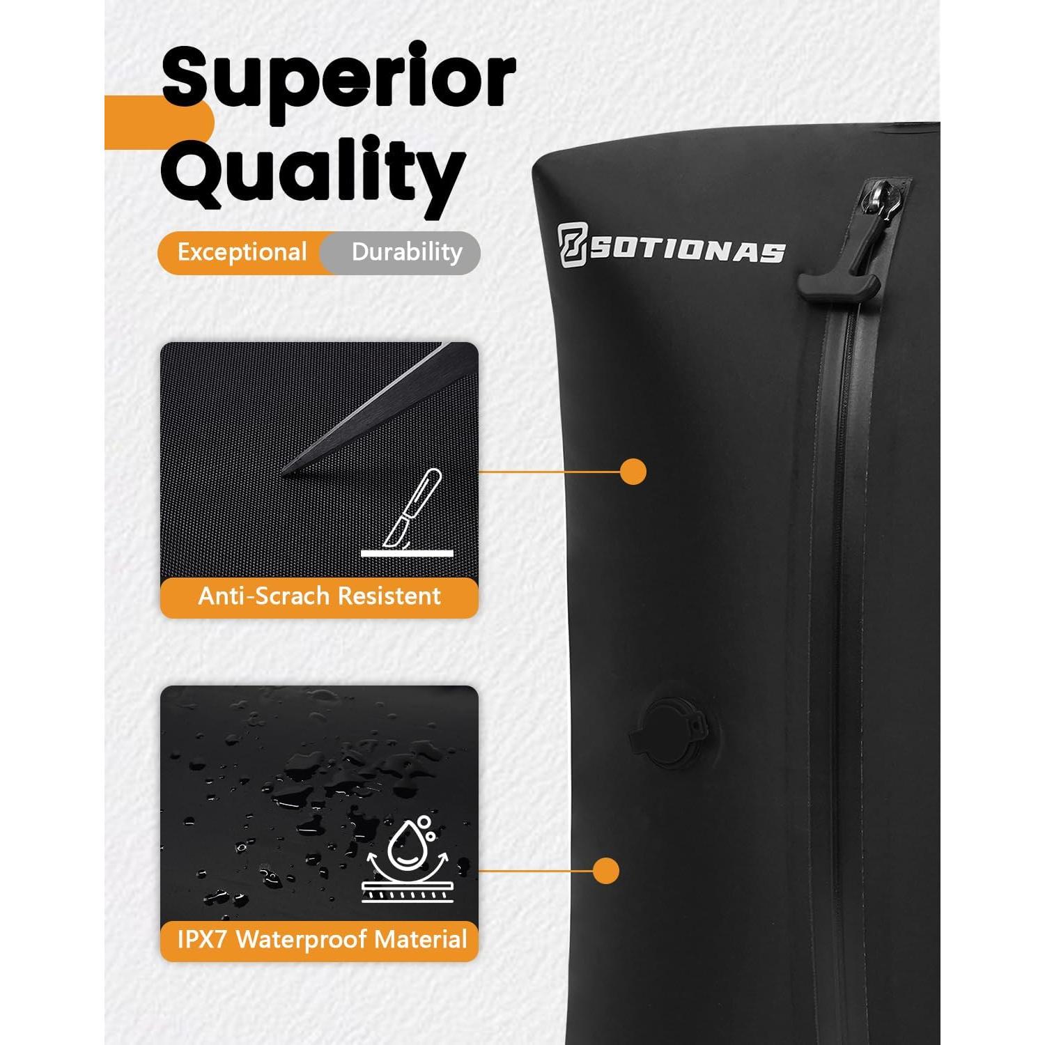 Bolsas de Sellado al Vacío SOTIONAS 1PK Impermeables 30x16x47cm