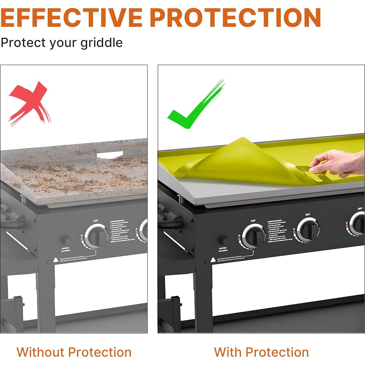 Cubierta de Silicona para Plancha Blackstone 17-36IN