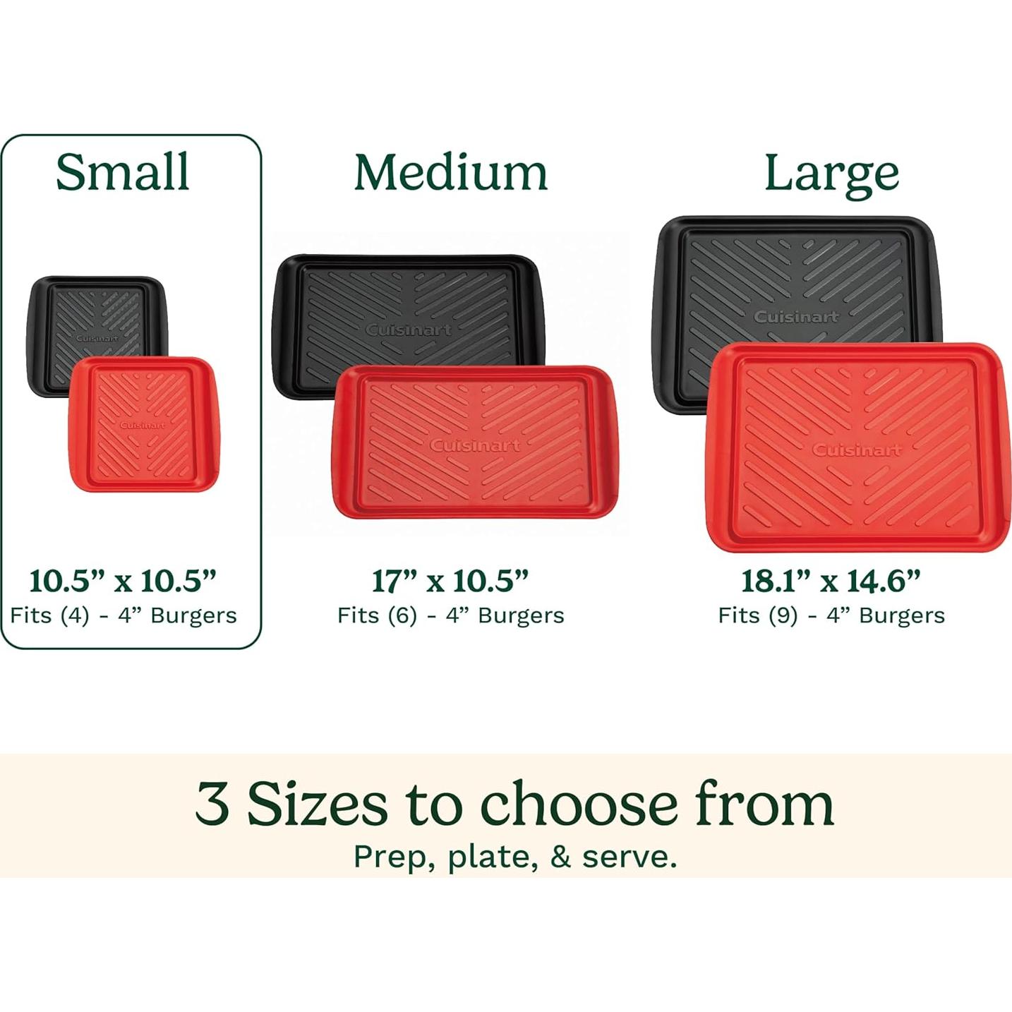 Bandejas de Preparación Cuisinart 26.67x26.67 cm, 2 Piezas