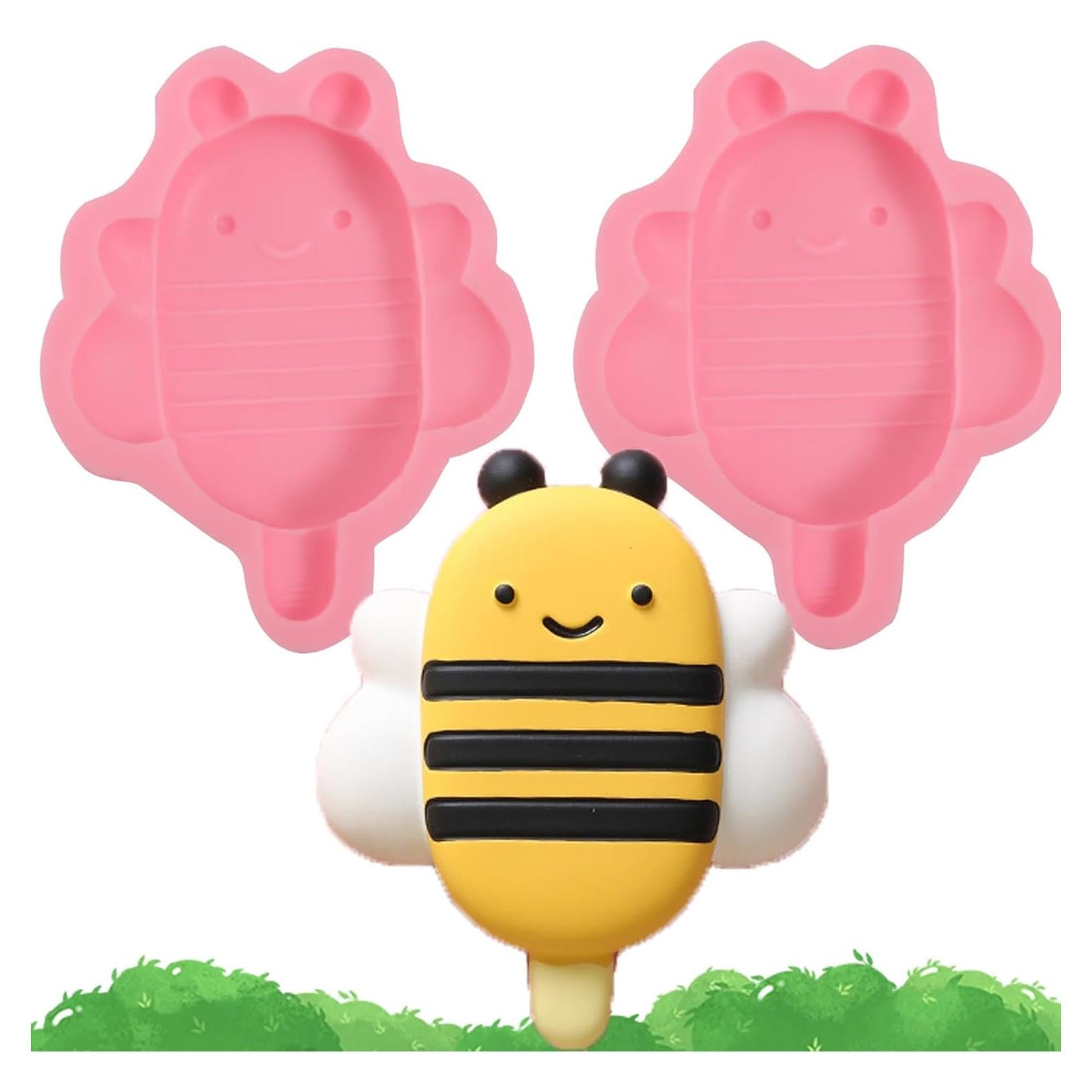 Molde de Silicona para Chocolate Abeja nklbio - 2 Pcs