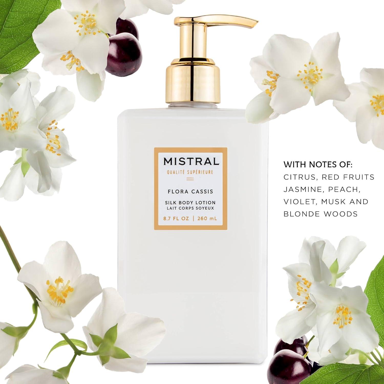 Loción Corporal Hidratante Mistral Flora Cassis 257 ml