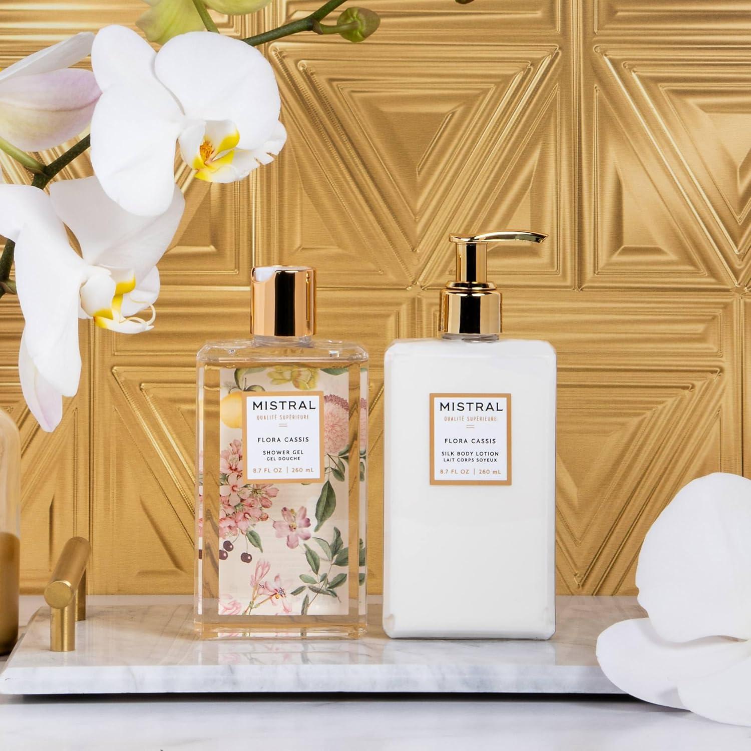 Loción Corporal Hidratante Mistral Flora Cassis 257 ml