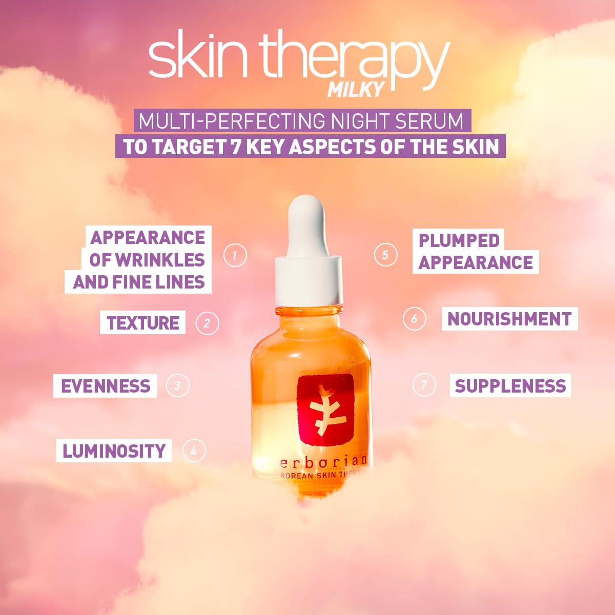 Sérum Nocturno Erborian 30g - Hidratante Antiarrugas PHA