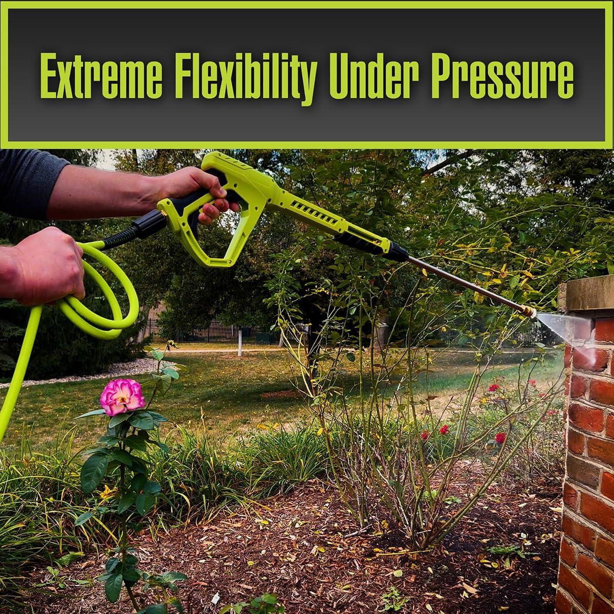 Manguera de Lavadora a Presión Flexzilla 1/4" x 7.62 m M22