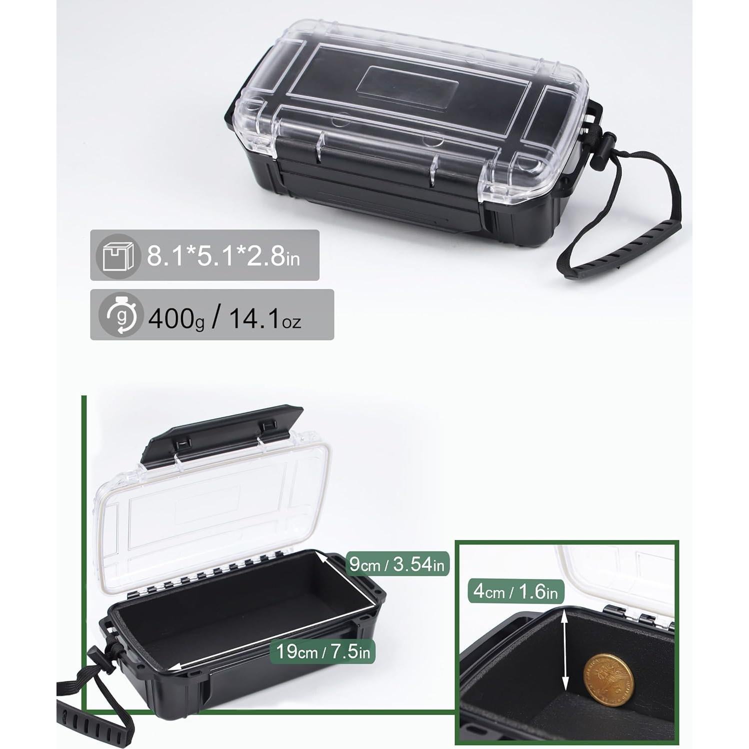 Caja Secadora Impermeable Uxwuy 3030 con Acolchado 20.6x12.9cm