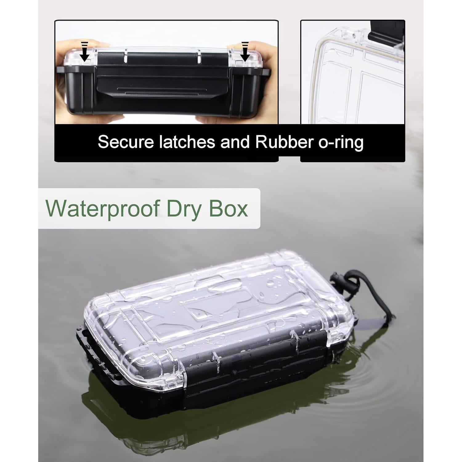 Caja Secadora Impermeable Uxwuy 3030 con Acolchado 20.6x12.9cm