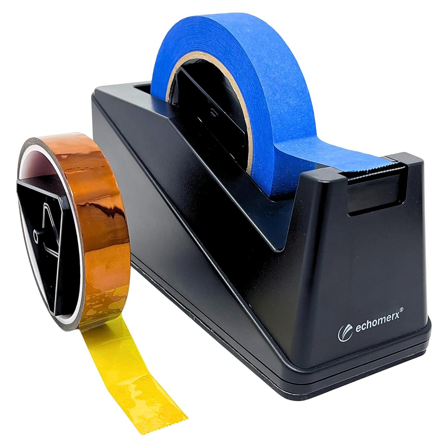 Dispensador de Cinta Echomerx 1 Mano Negro 8.1" L Antideslizante