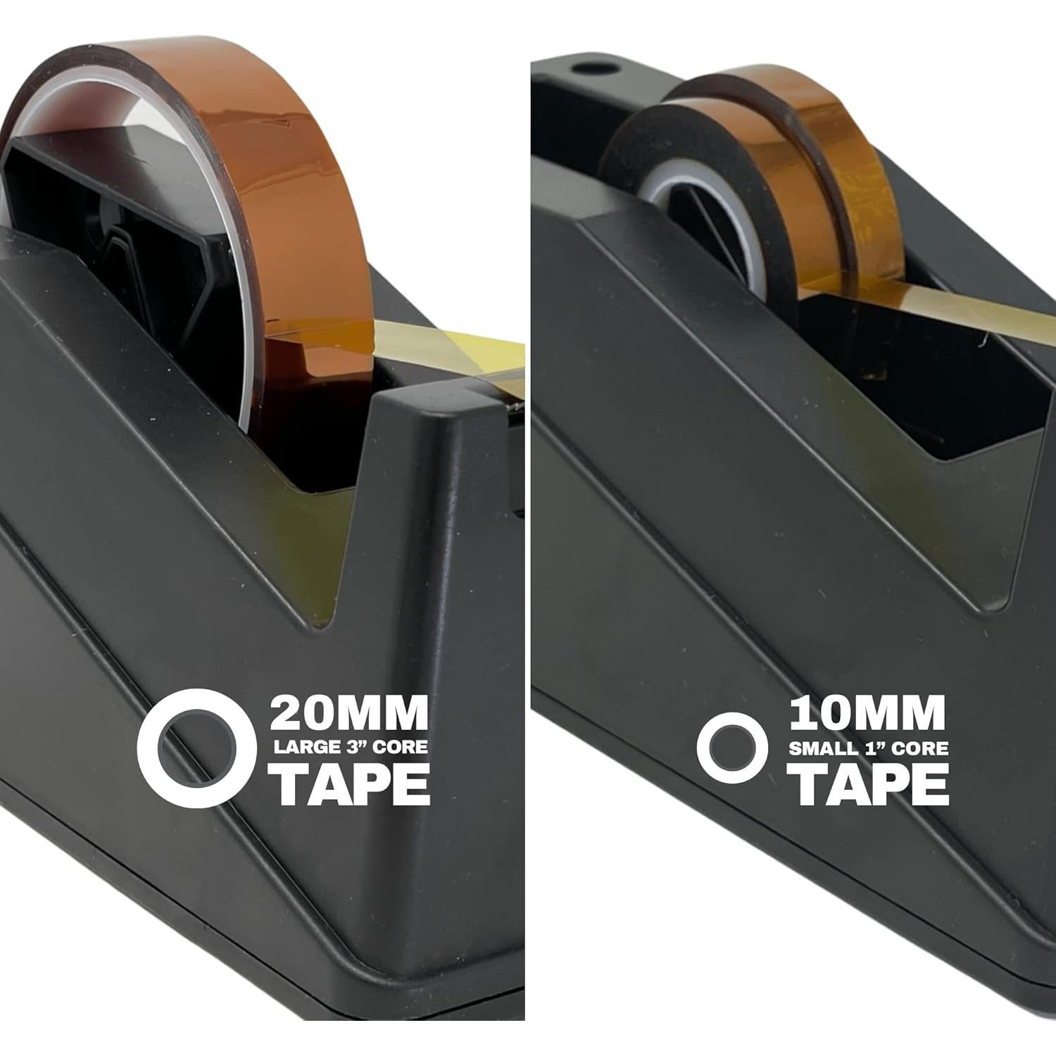 Dispensador de Cinta Echomerx 1 Mano Negro 8.1" L Antideslizante