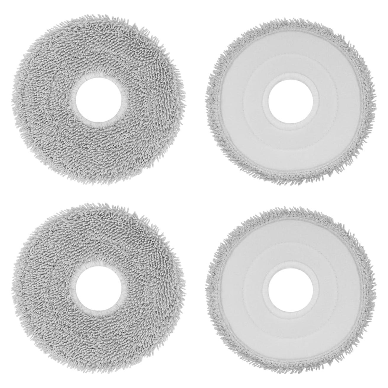 Almohadillas de Trapeador Reemplazo Sgizoku para Dreame y ECOVACS - 4 Pack