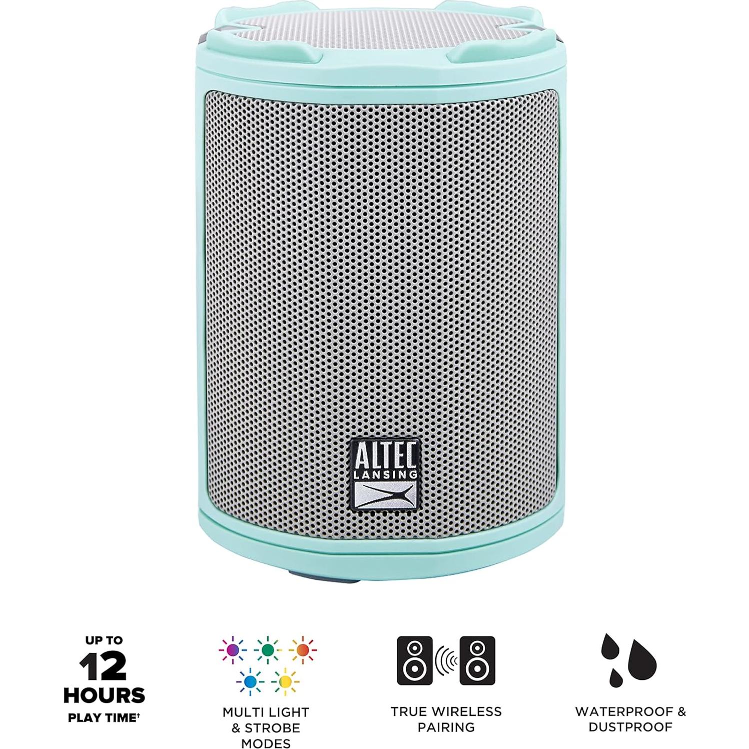 Altavoz Bluetooth Altec Lansing HydraMotion IP67 360° Verde Menta
