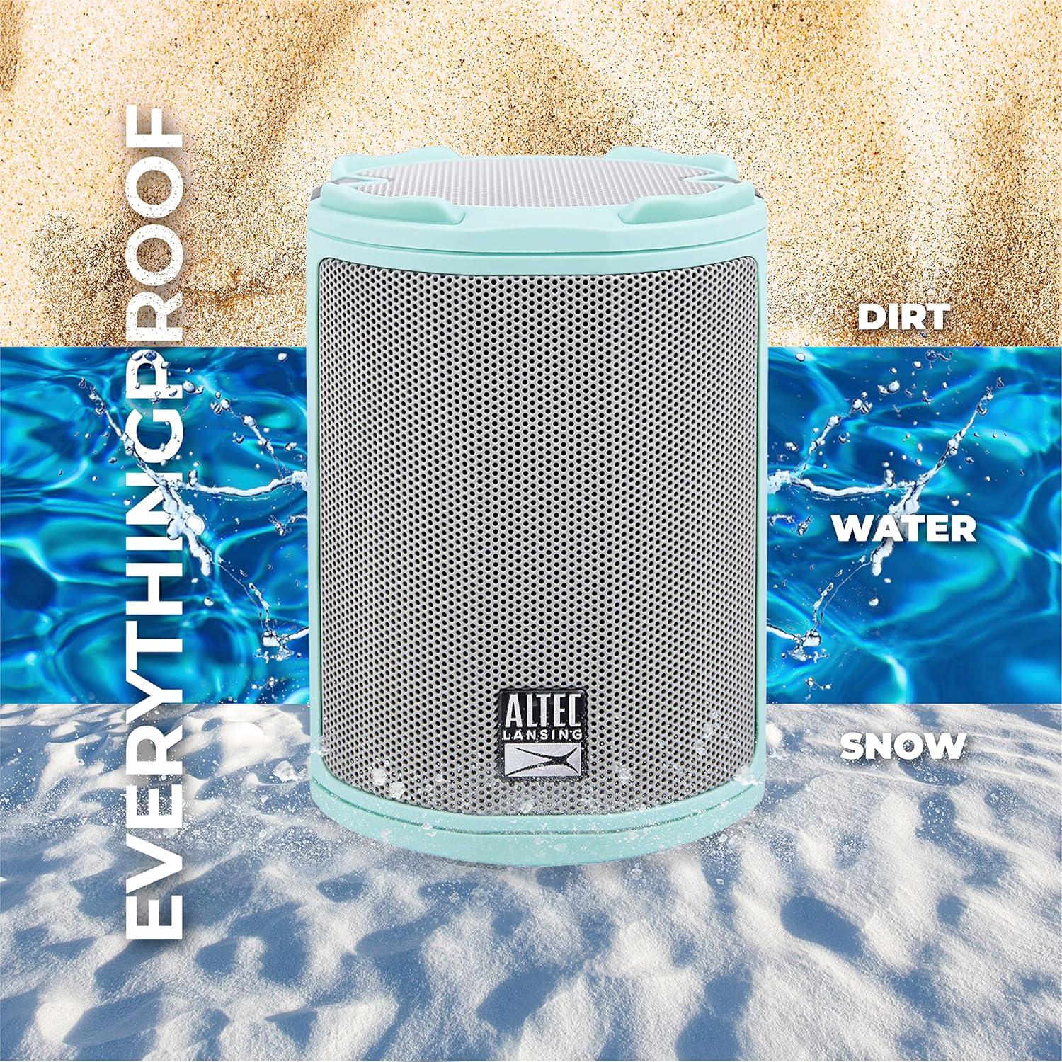 Altavoz Bluetooth Altec Lansing HydraMotion IP67 360° Verde Menta