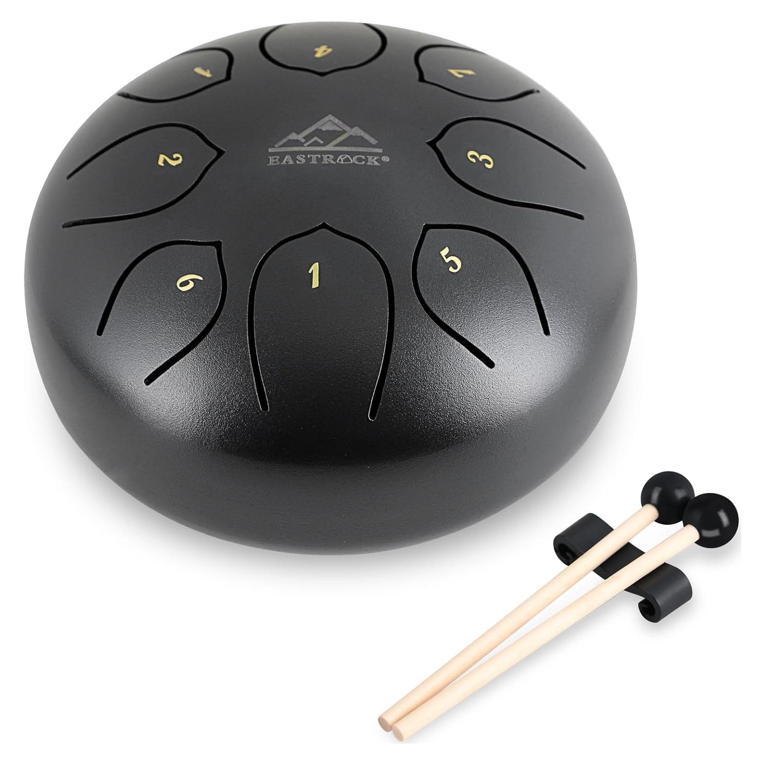 Tambor de Lengua de Acero EASTROCK 6" 8 Notas Clave C con Accesorios