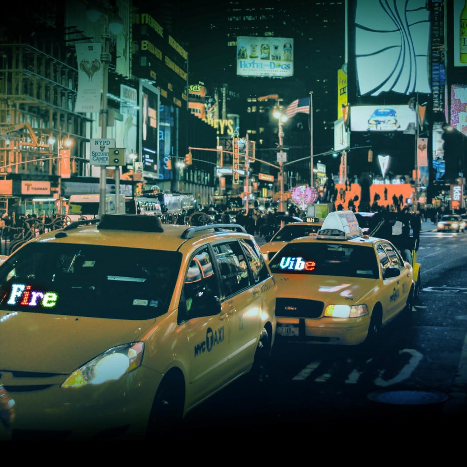 Cartel LED Programable XIAOOHO 7.62x17.78cm Bluetooth