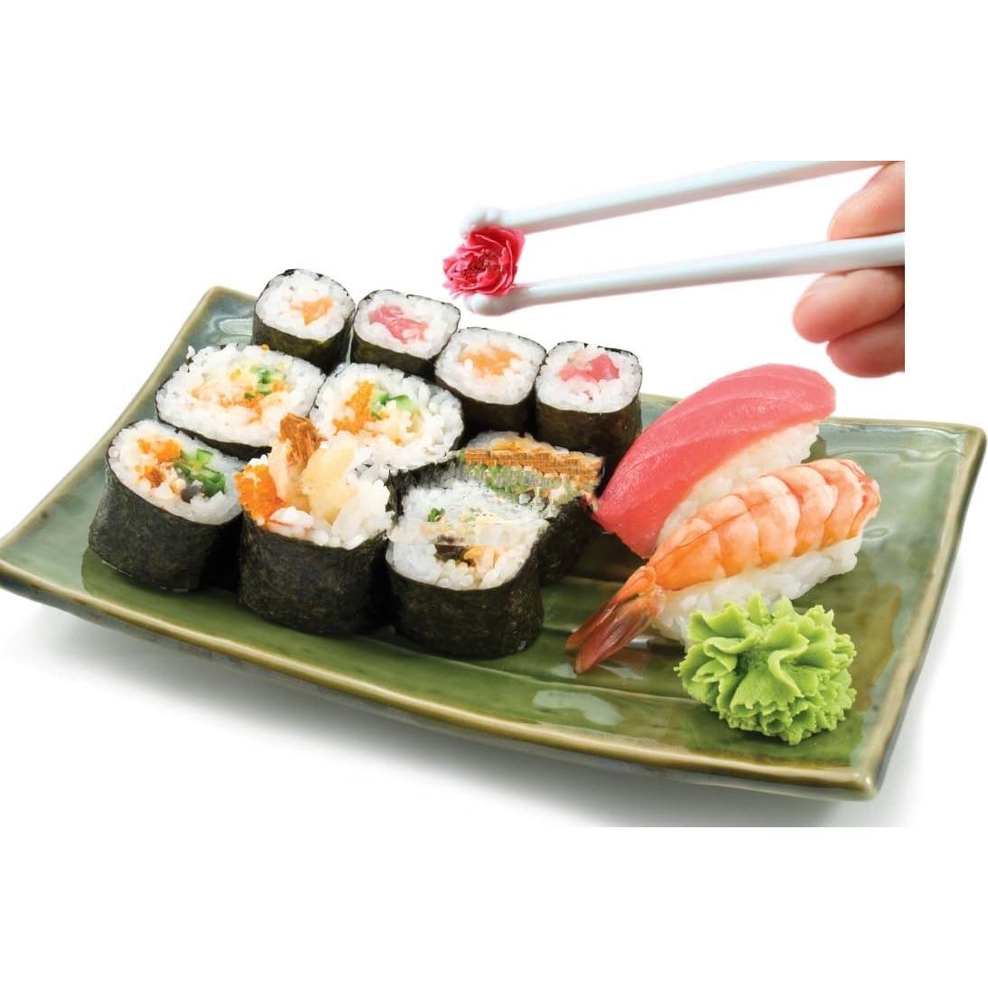 5 Pares de Palillos Reutilizables EPMANN con Huellas de Gato