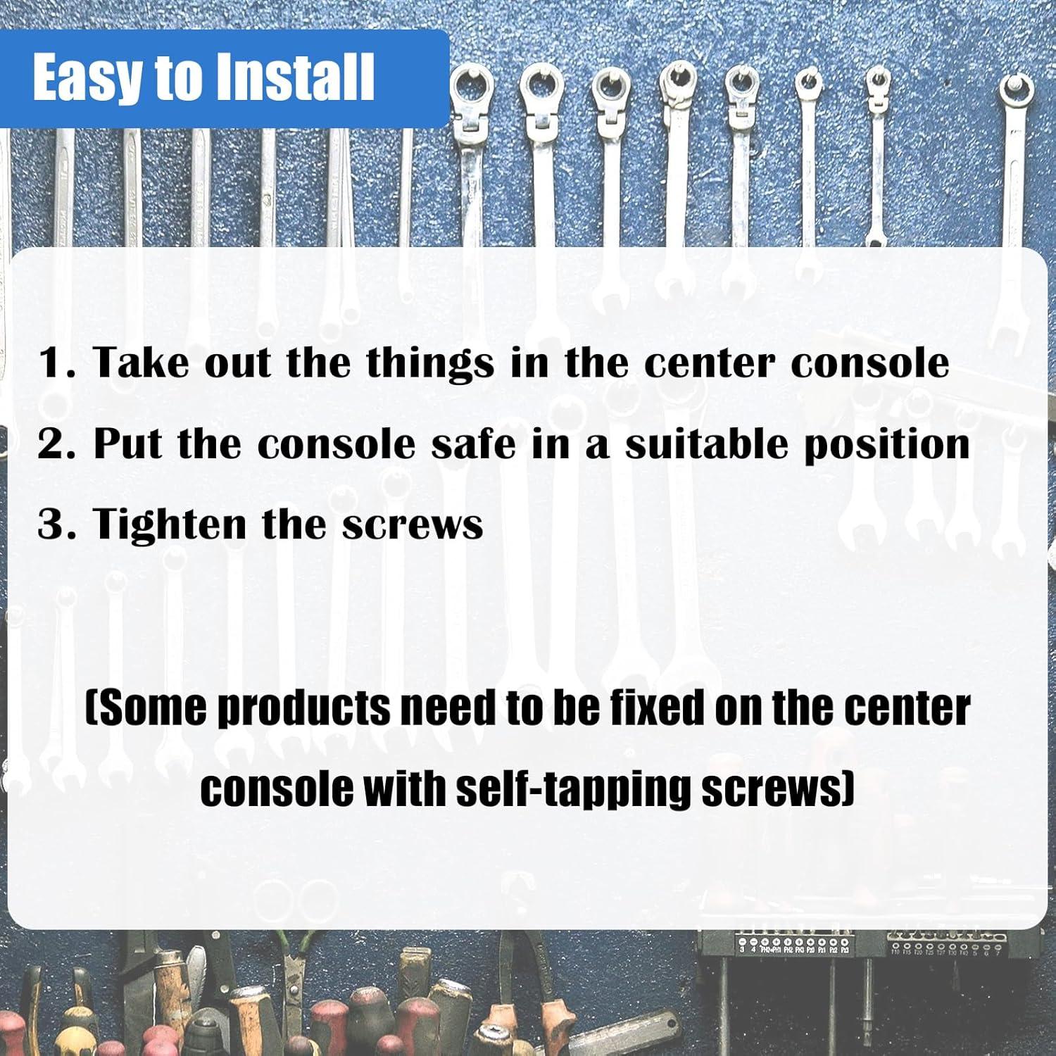 Caja Fuerte de Consola Central TUOJUE para GMC Hummer EV 2024-2025