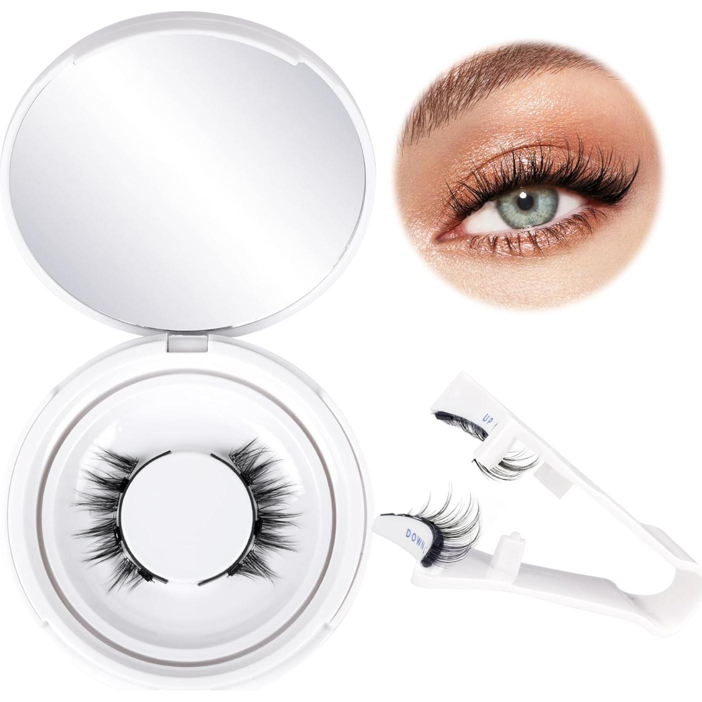 Pestañas Magnéticas Reutilizables ALICE con Aplicador - Estilo Manga