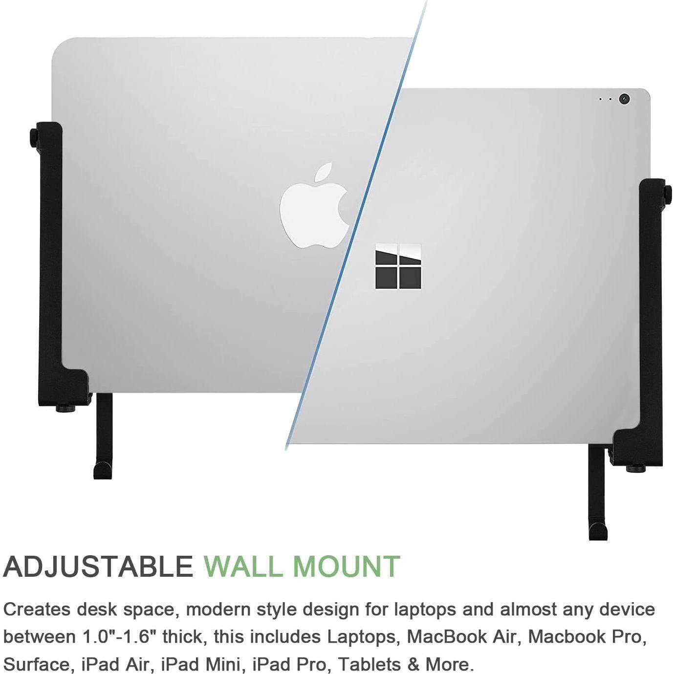 Soporte de Pared IFCASE para Laptop y Tabletas Negro