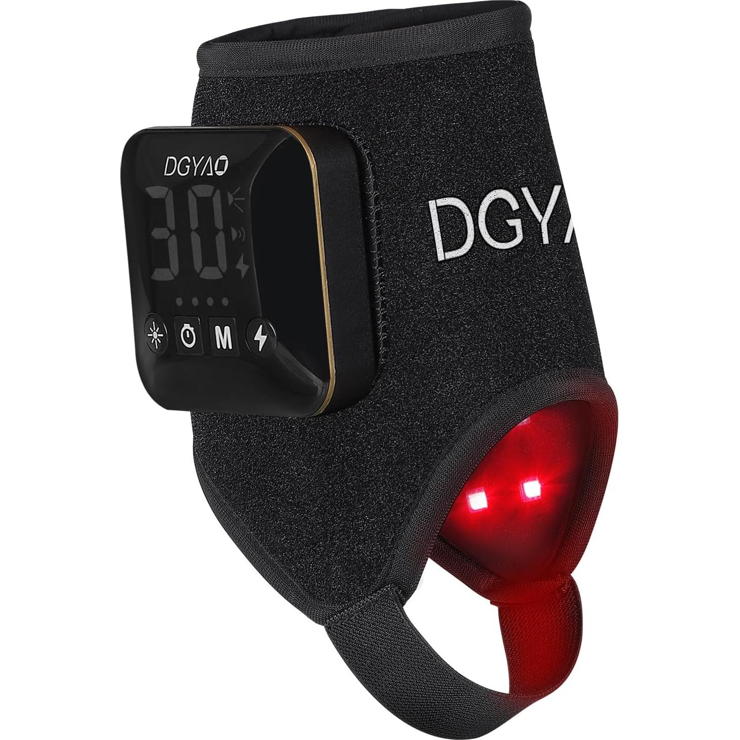 Envoltura Terapia Luz Roja DGYAO 660nm/850nm Alivio Dolor Tobillo