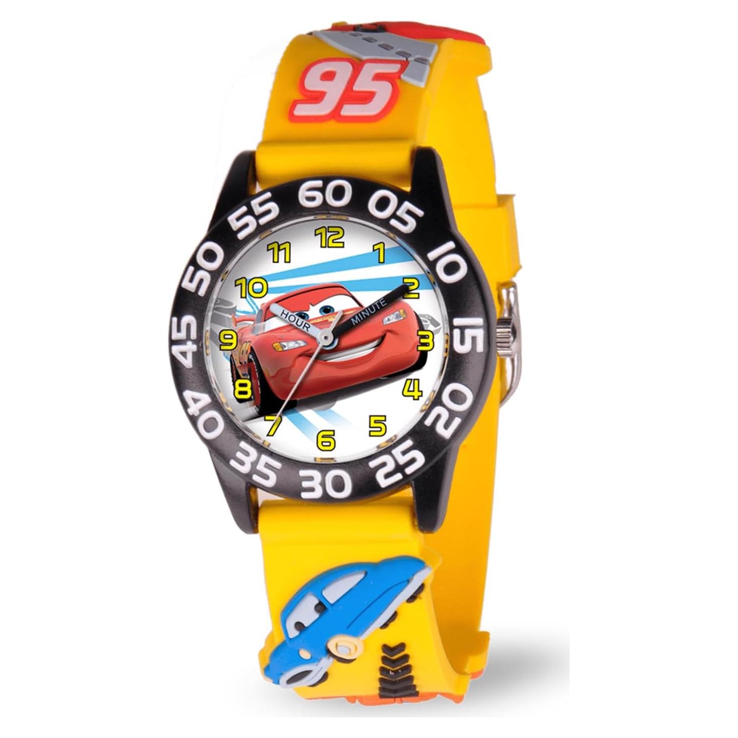 Reloj Analógico de Cuarzo Disney Cars para Niños 32mm