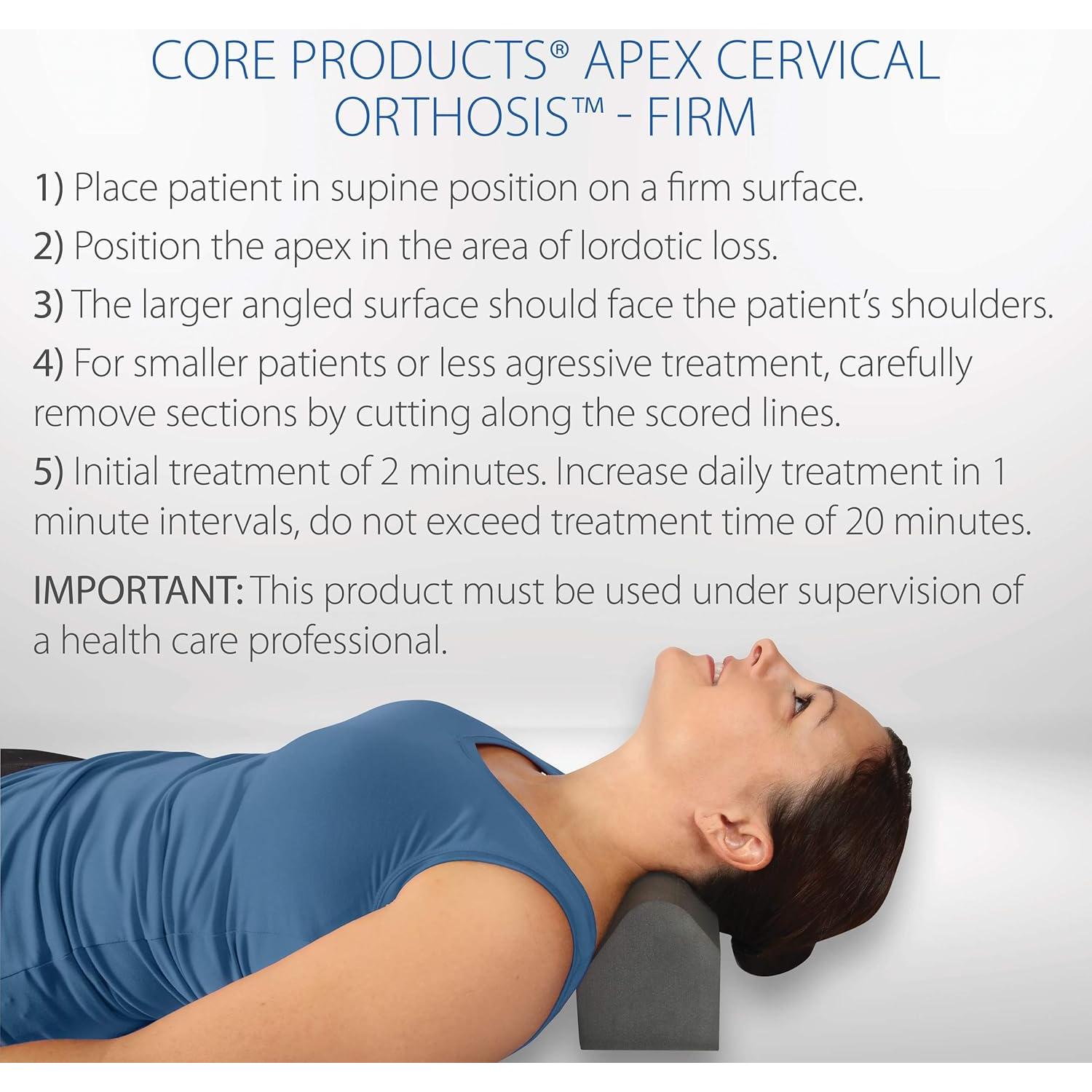 Ortesis Cervical Apex Firme Core Products - Alivio Cuello 20.32x10.16cm