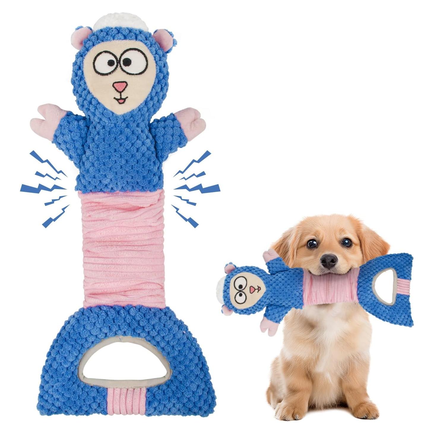 Juguete Interactivo para Perros Sychien con Squeaker y Crinkle