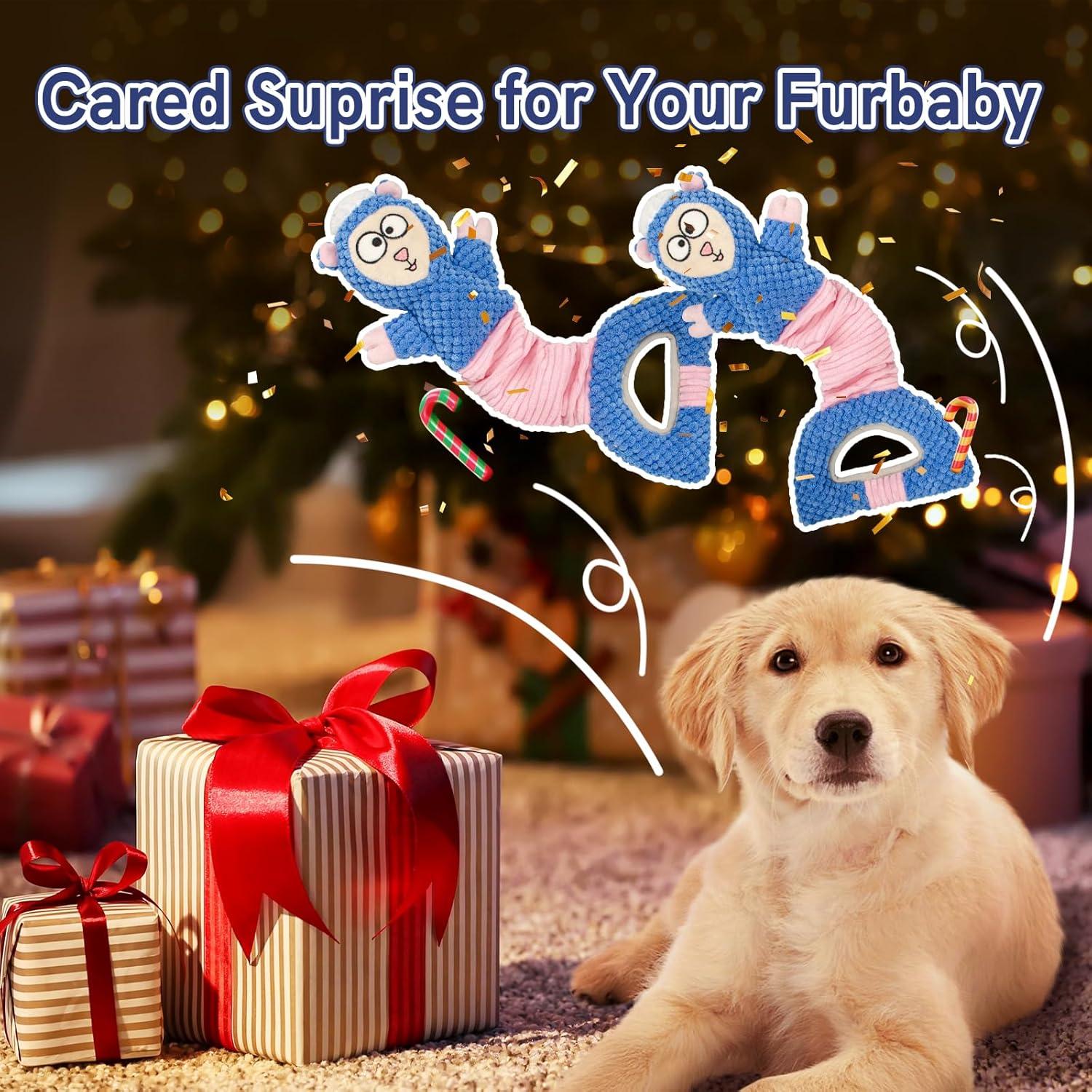 Juguete Interactivo para Perros Sychien con Squeaker y Crinkle