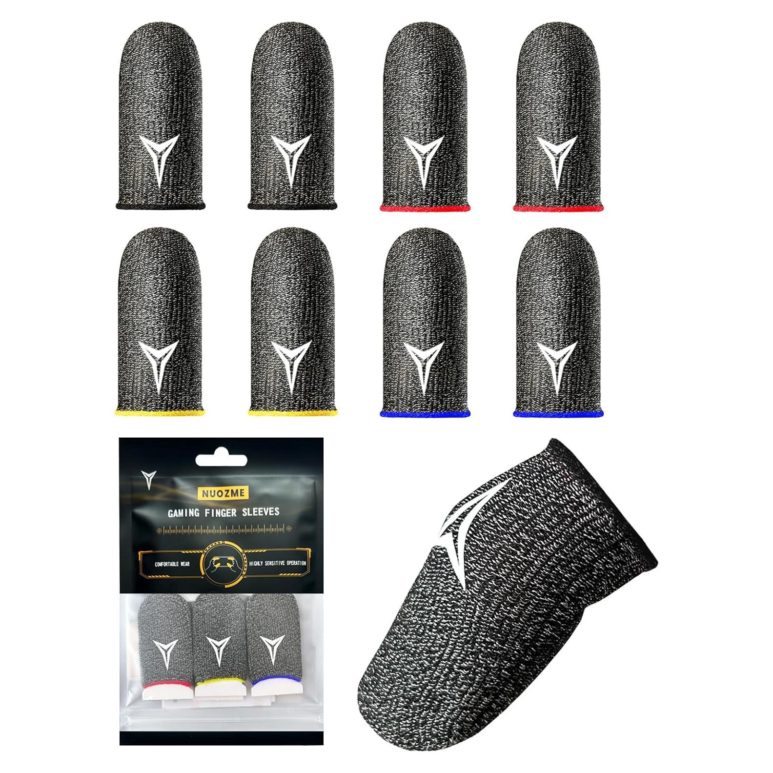 Mangas para Dedos Nuozme - 8 Piezas, 0.3mm, Antitranspirantes