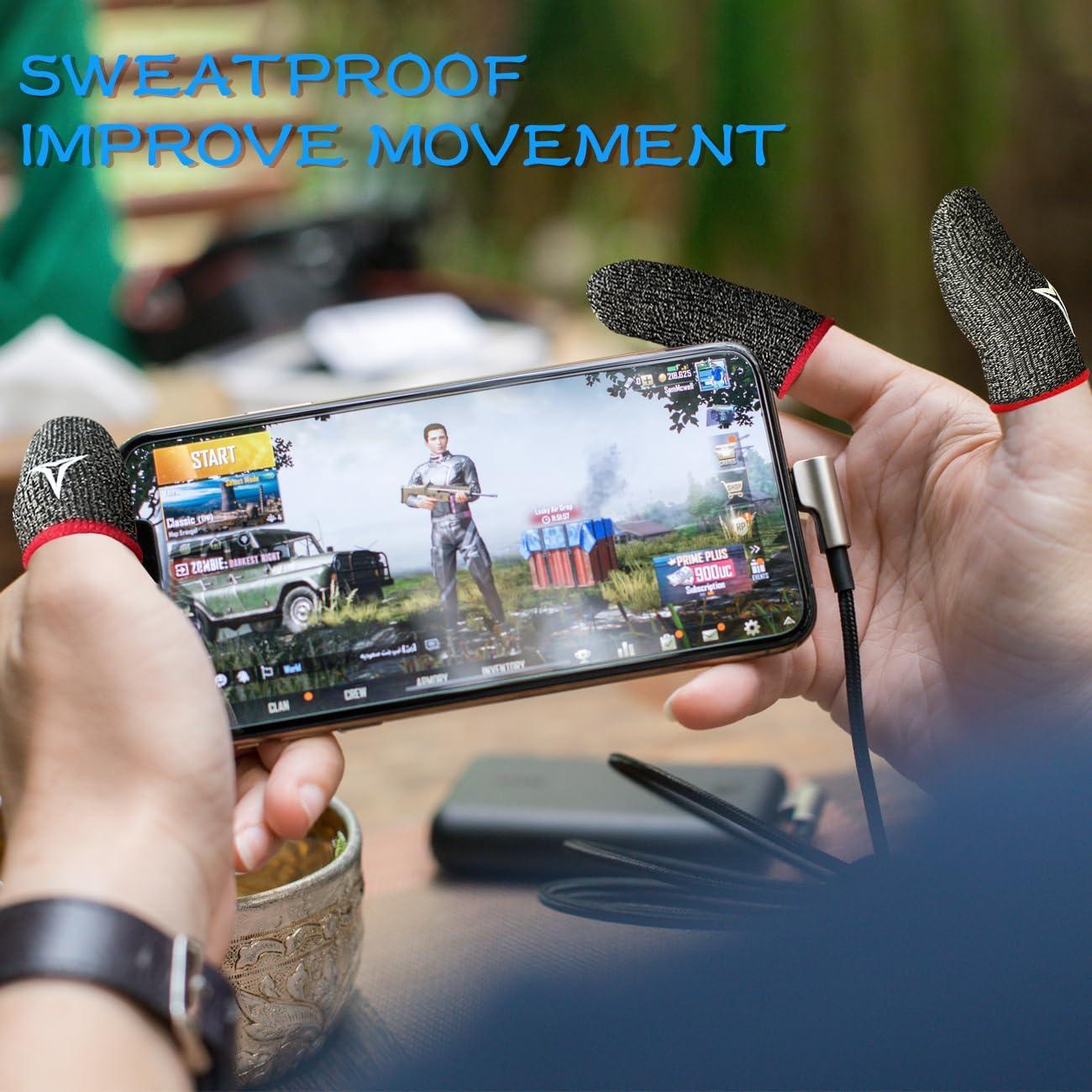 Mangas para Dedos Nuozme - 8 Piezas, 0.3mm, Antitranspirantes