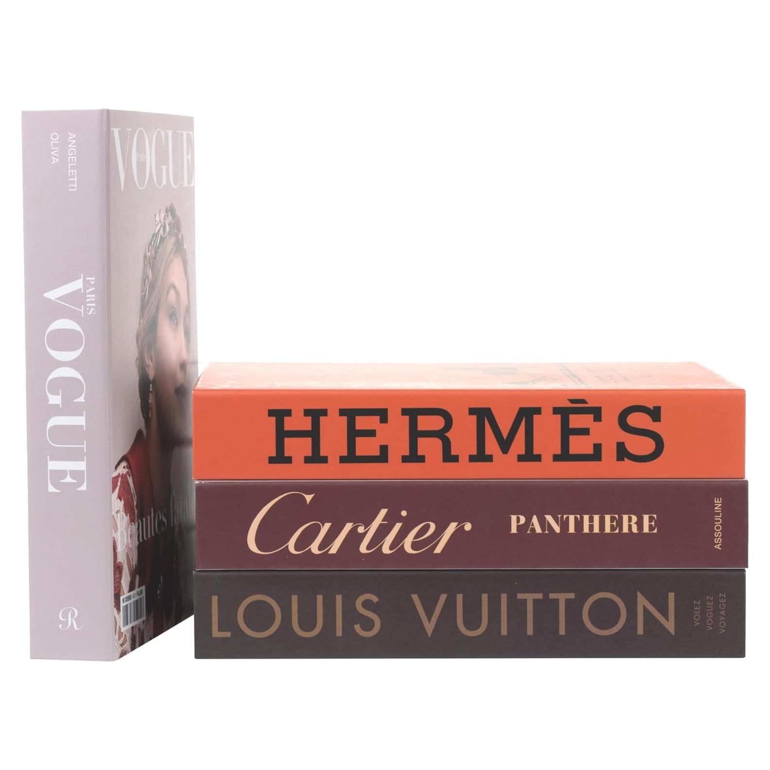 Conjunto de Libros Decorativos Glam Probenex - 4 Piezas