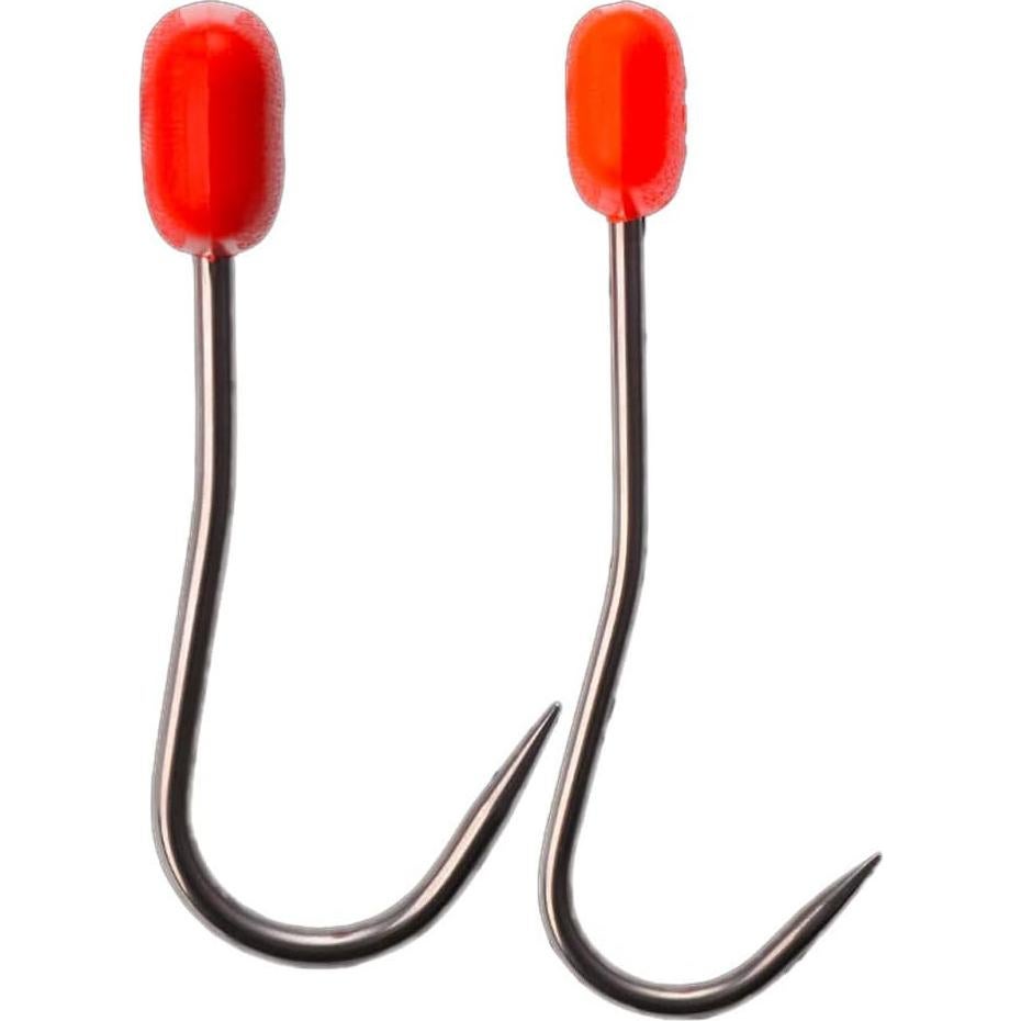 Ganchos en T de Acero Inoxidable LGEGE - 2 Pcs con Mango Naranja