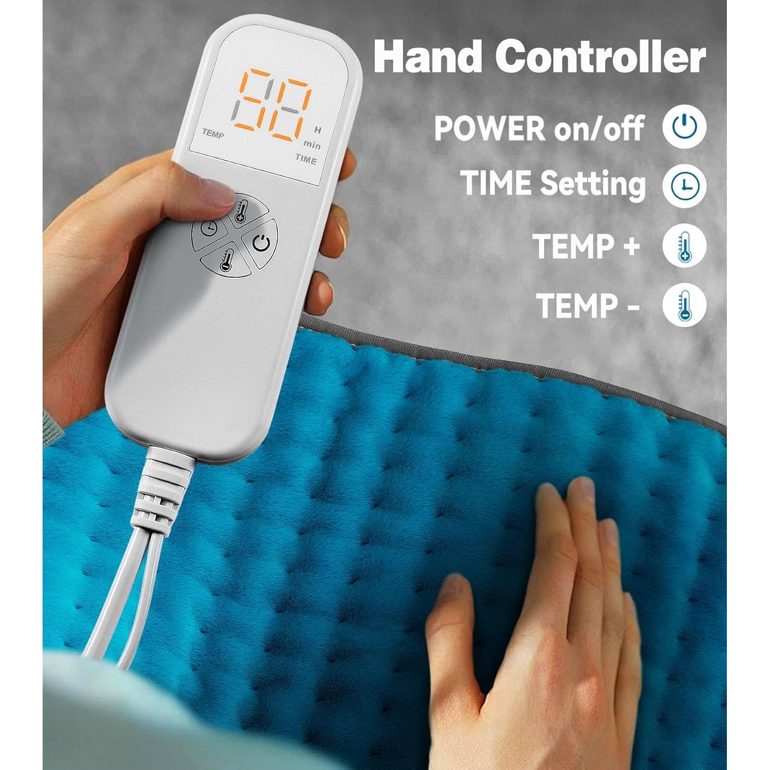 Almohadilla Térmica MIKRALE 30x60 cm 6 Niveles Calor