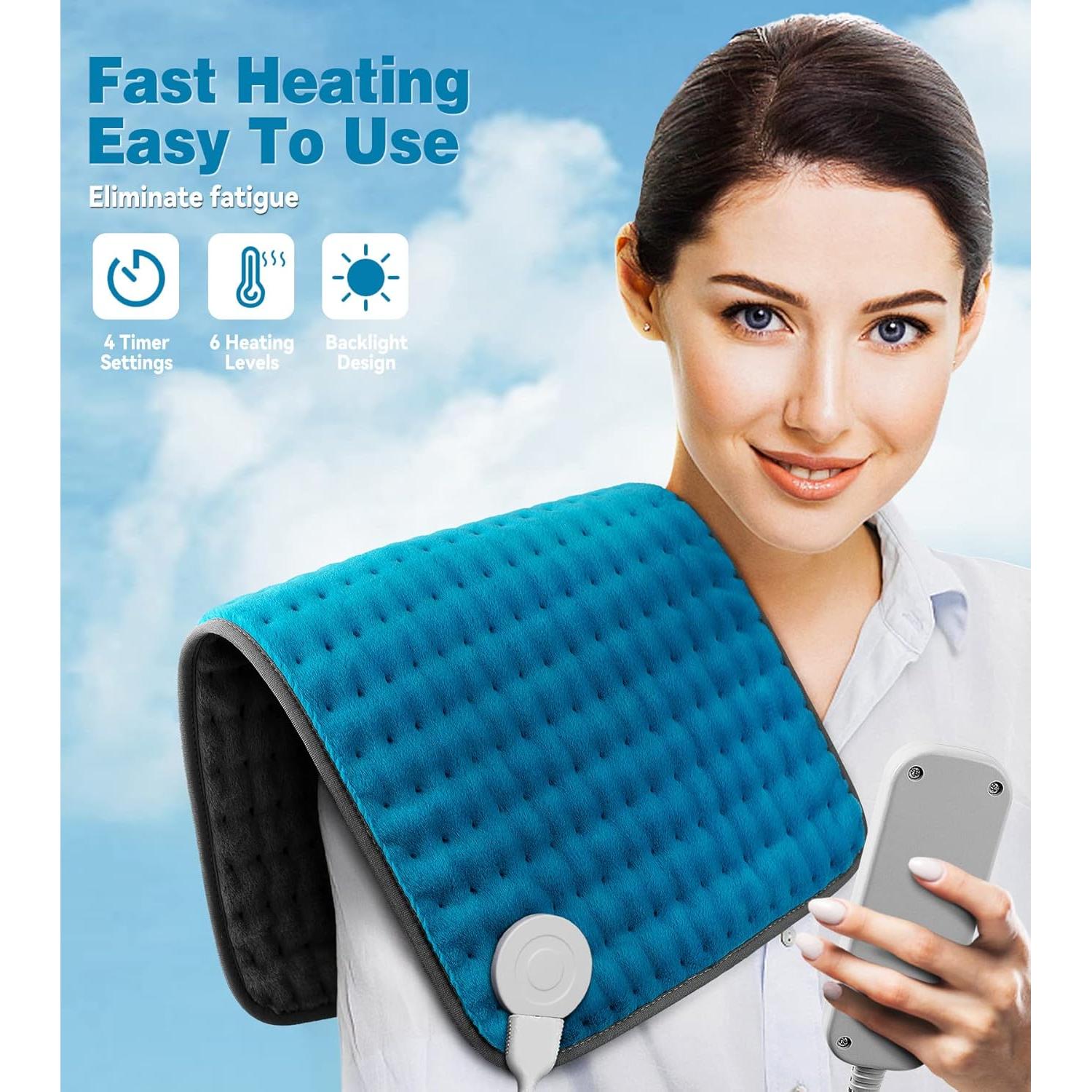 Almohadilla Térmica MIKRALE 30x60 cm 6 Niveles Calor