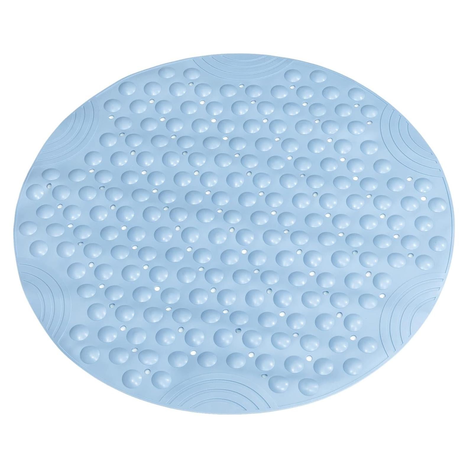 Alfombrilla de Ducha Redonda uxcell 65x65cm PVC Antideslizante