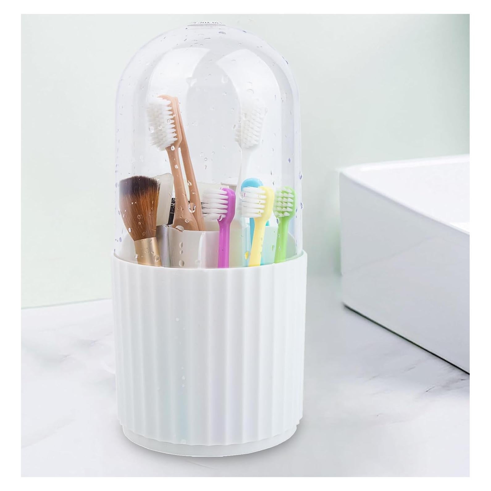 Soporte Organizador de Cepillos de Dientes OOXYG 5 Ranuras 360°