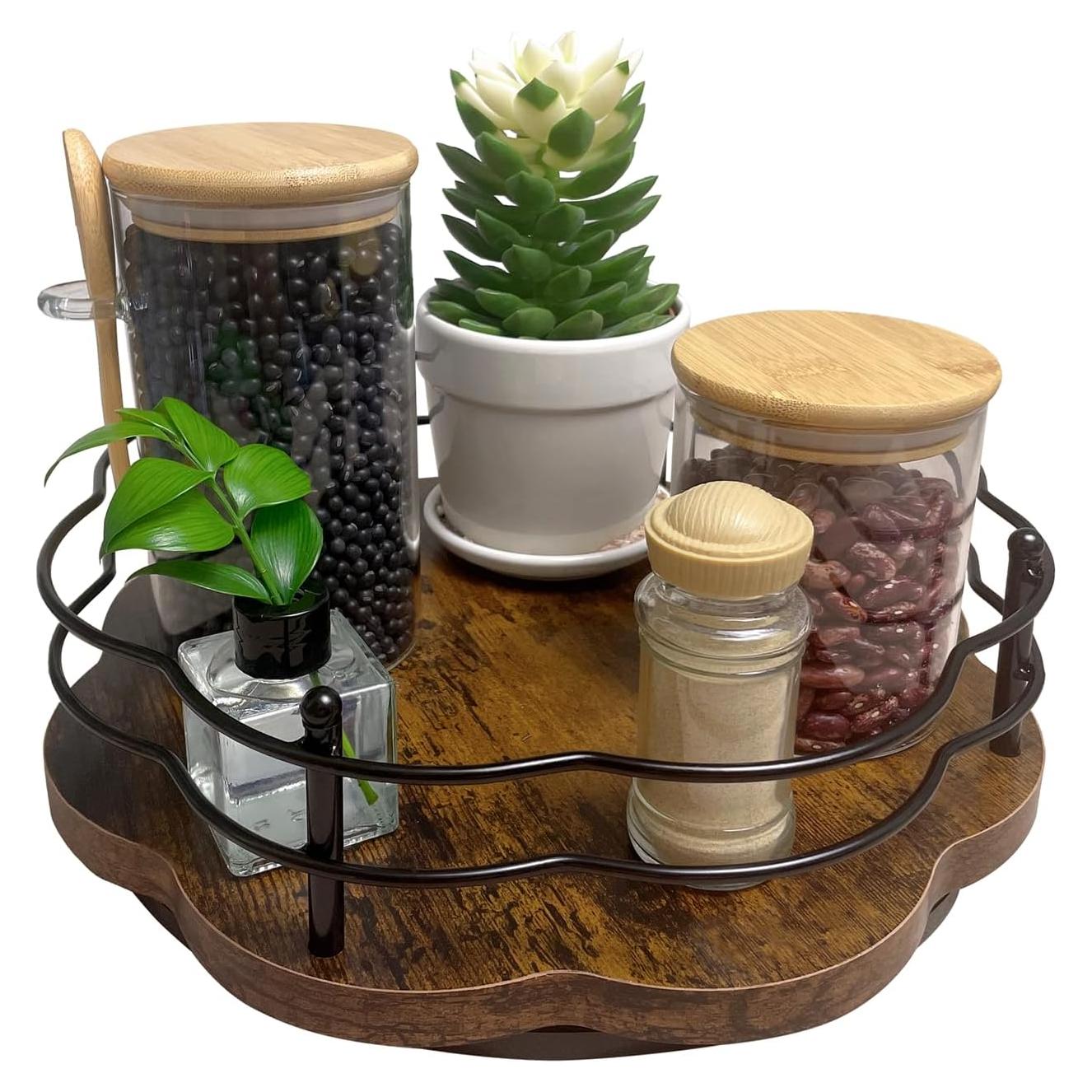 Organizador Giratorio Lazy Susan BaiWinlar 28 cm Antideslizante