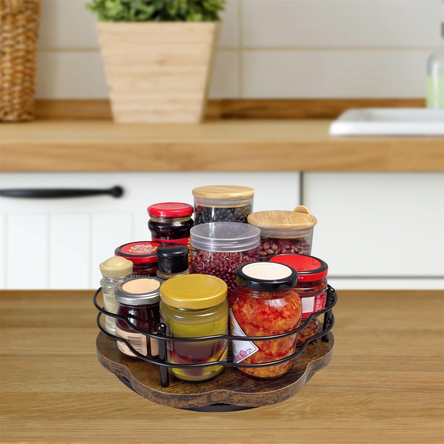 Organizador Giratorio Lazy Susan BaiWinlar 28 cm Antideslizante