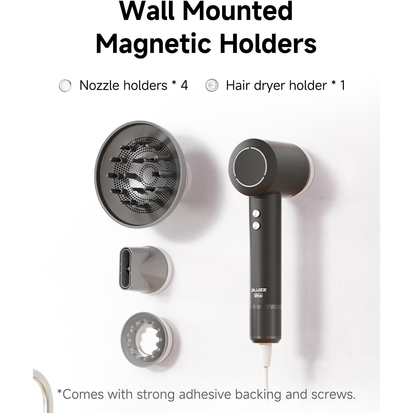 Secador de Pelo Profesional PLUZZ X116 con Difusor 400M