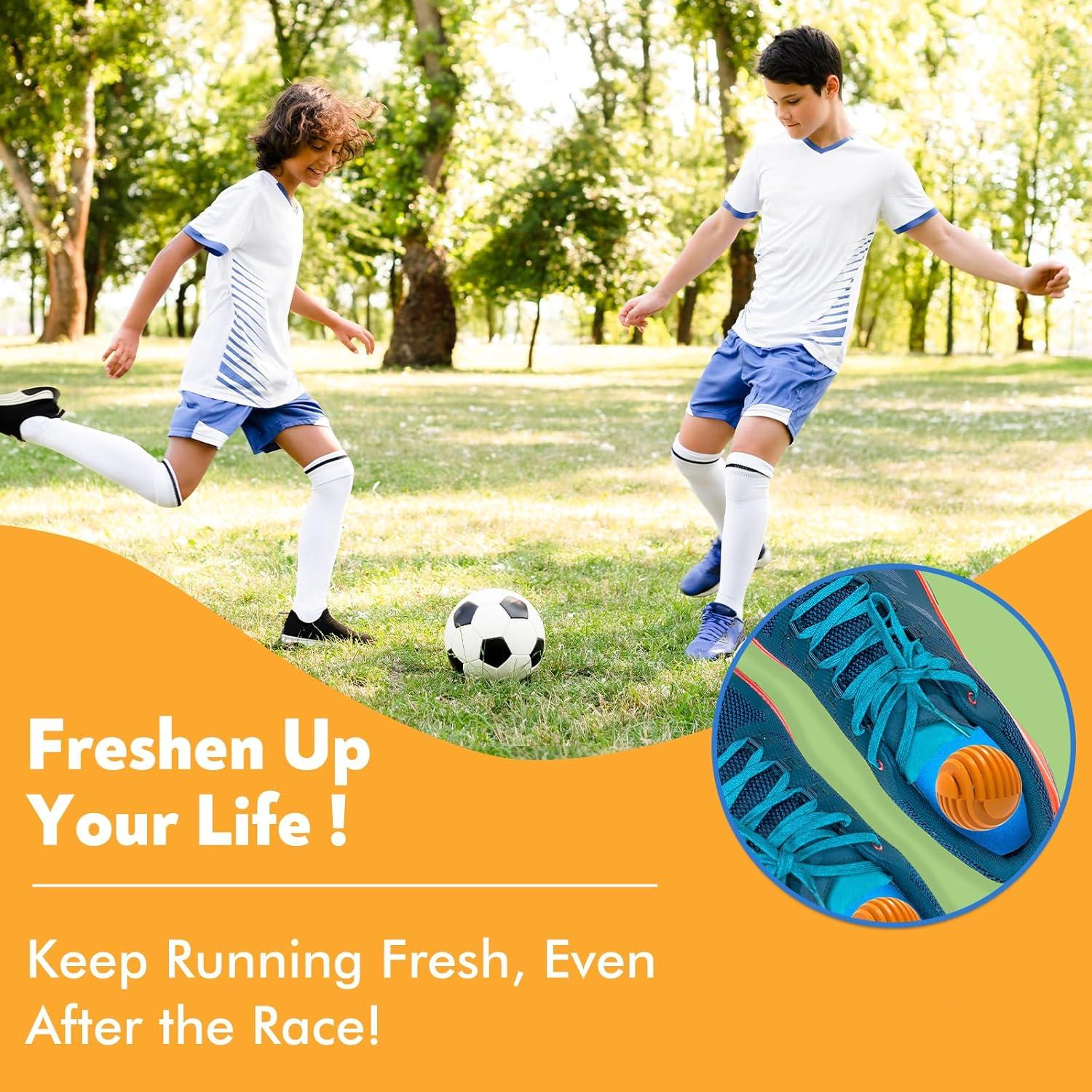 Bolas Desodorantes para Zapatos Xcleen - Aroma Cítrico 6 Pzas