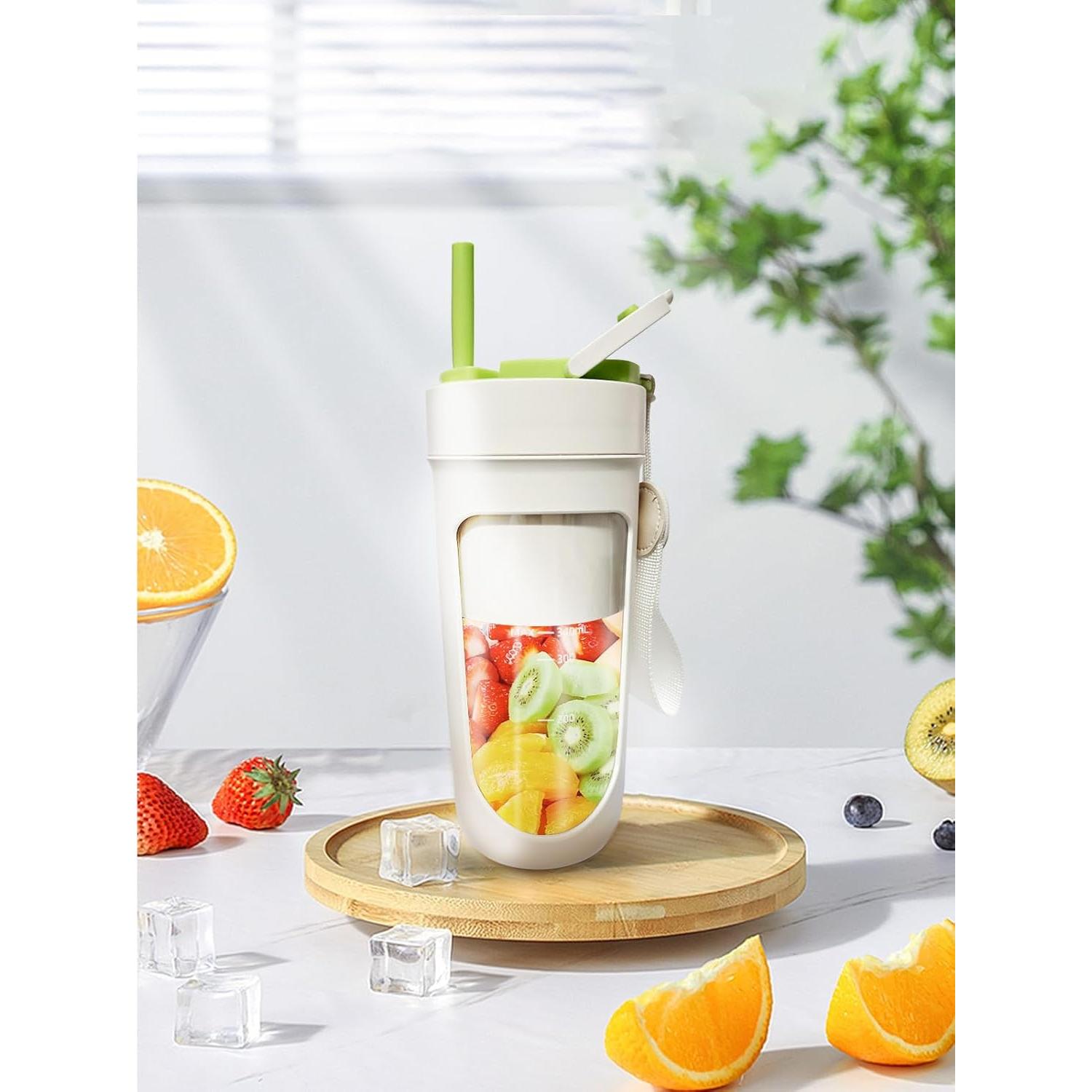 Batidora Portátil JYINKZF 340ml con Batería Recargable 4000mAh